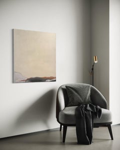 Paesaggio di grandi dimensioni dipinto su tela, opere d'arte originali pronte da appendere di grandi dimensioni