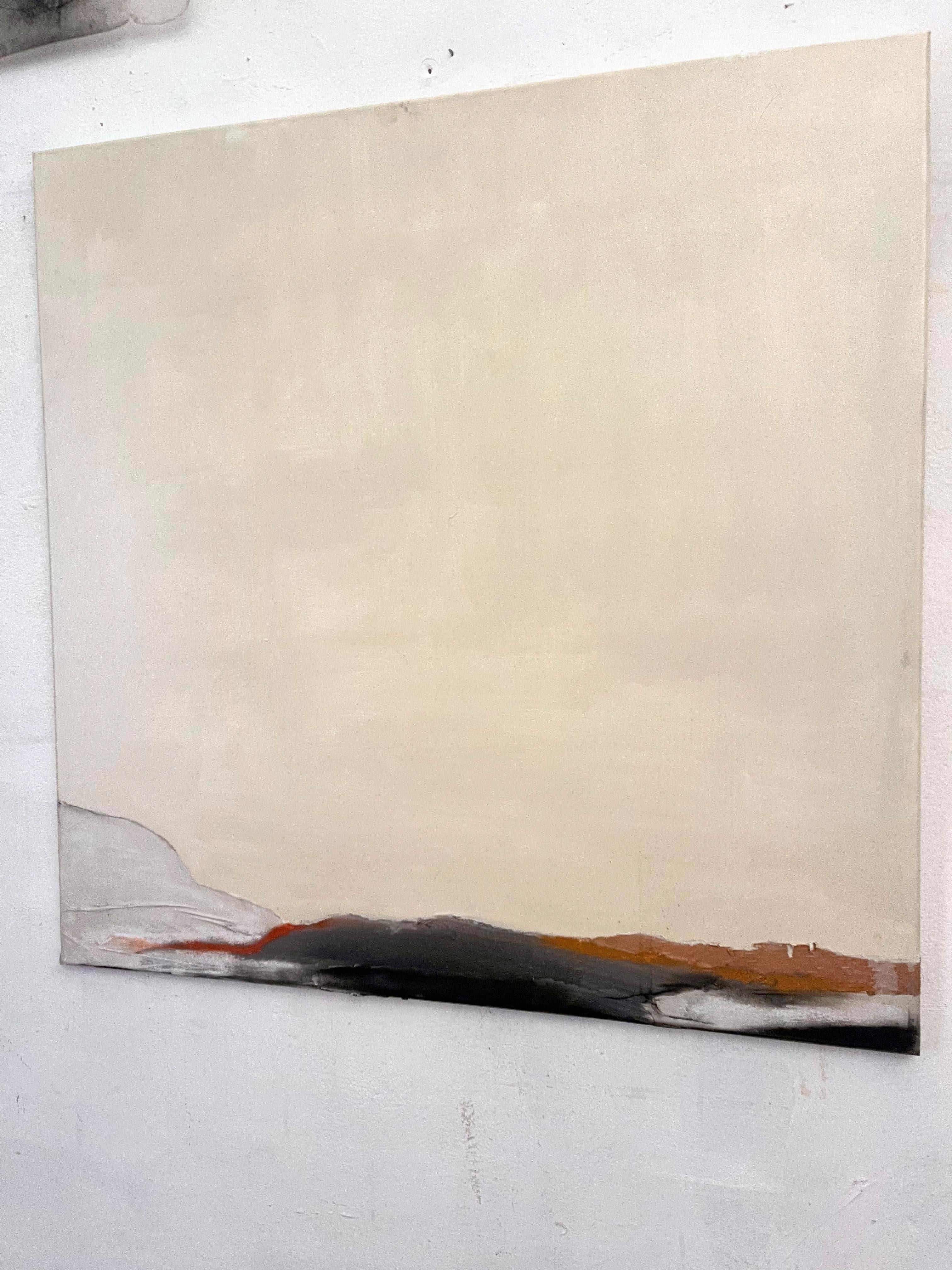 Paesaggio di grandi dimensioni dipinto su tela, opere d'arte originali pronte da appendere di grandi dimensioni - Painting Contemporaneo di Marilina Marchica