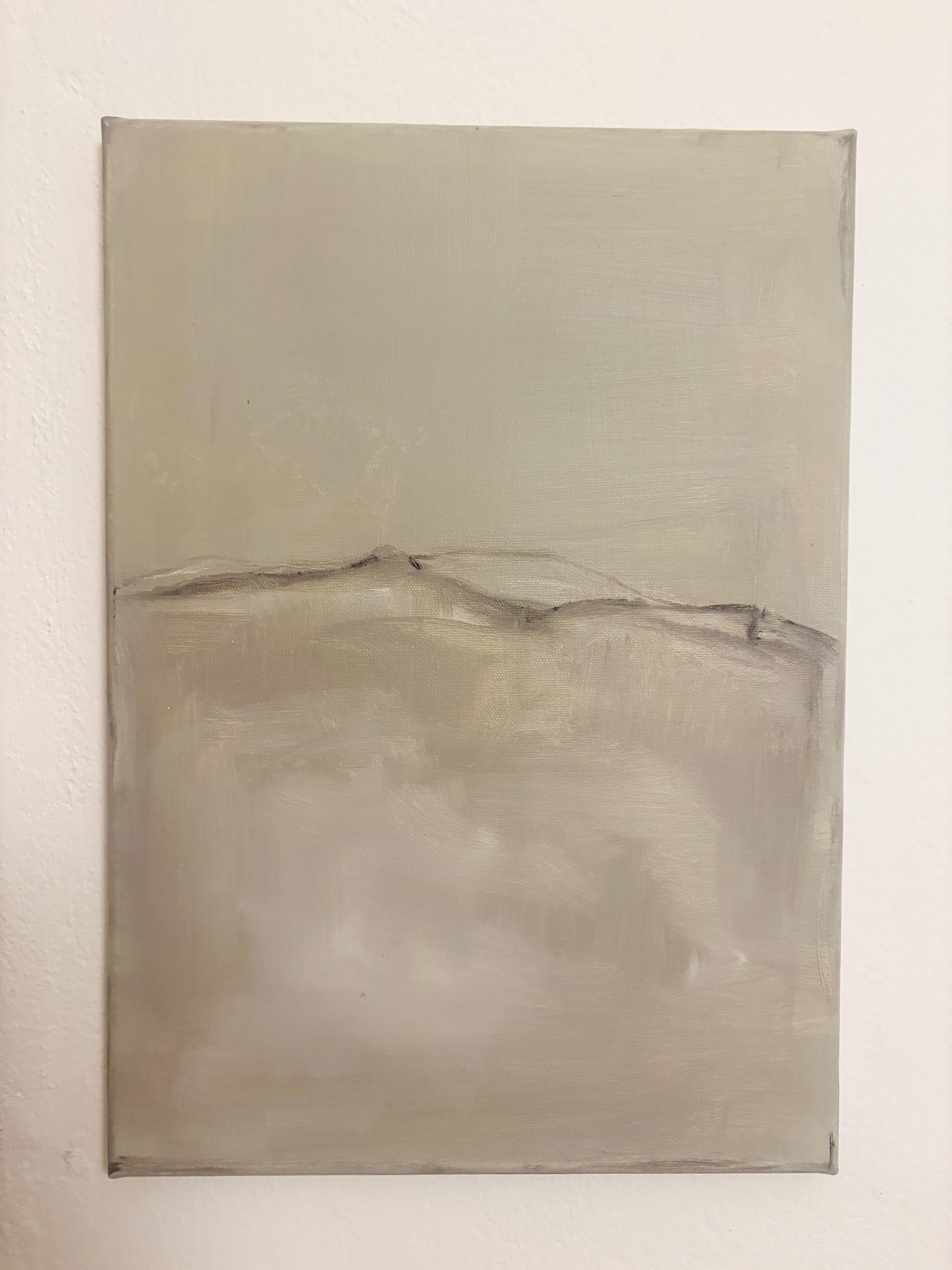 Landschaft,  Ölfarbe auf Leinwand , Made in Italy Von Marilina Marchica