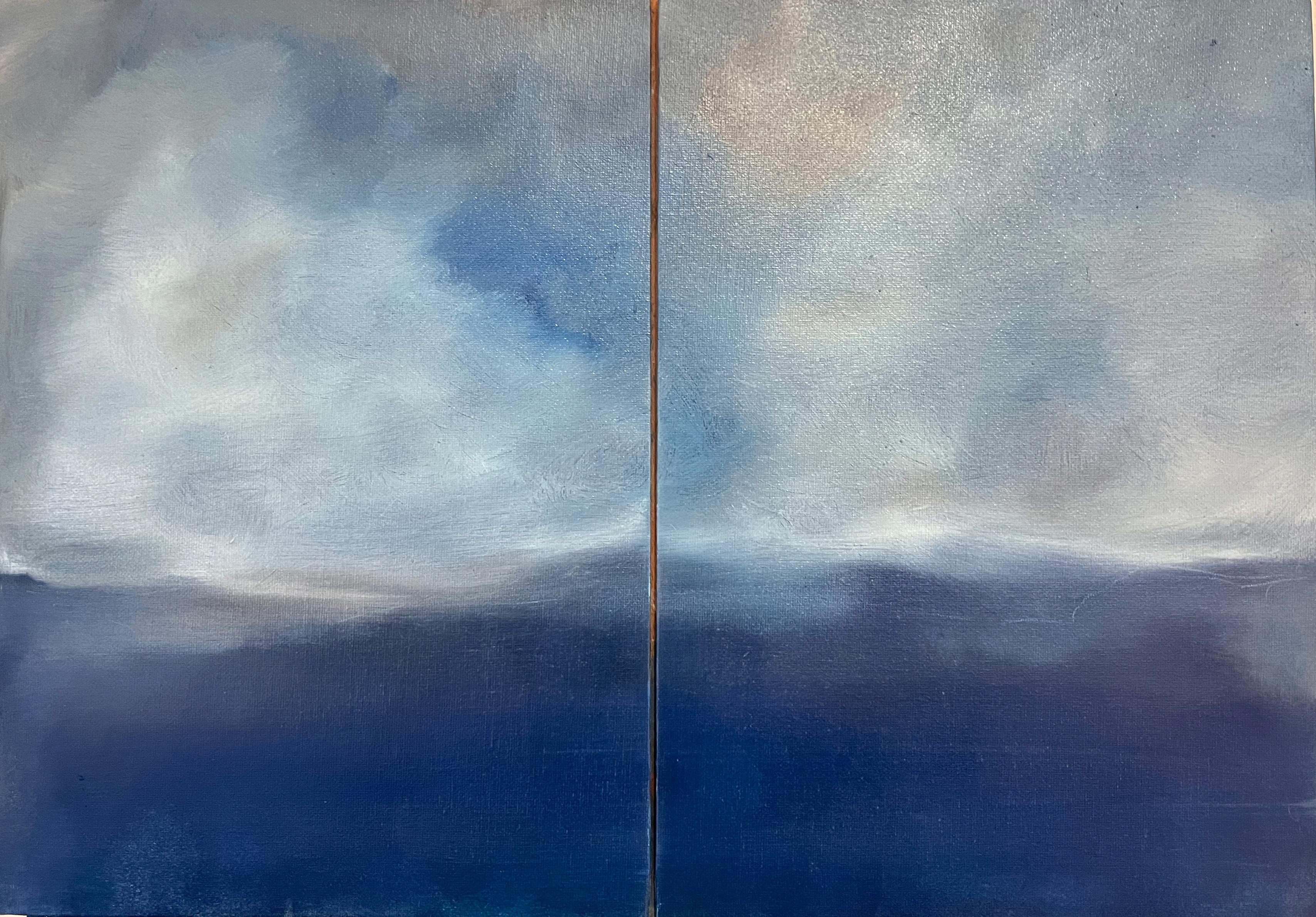 Diptych
Landscape 
34x50 cm
Original Oil Paint 
on canvas cardboard


Marilina Marchica painting's tells of the relationship between man, nature and time, the landscape, the sign and the trace,
through the stripping, reduction and subtraction of
