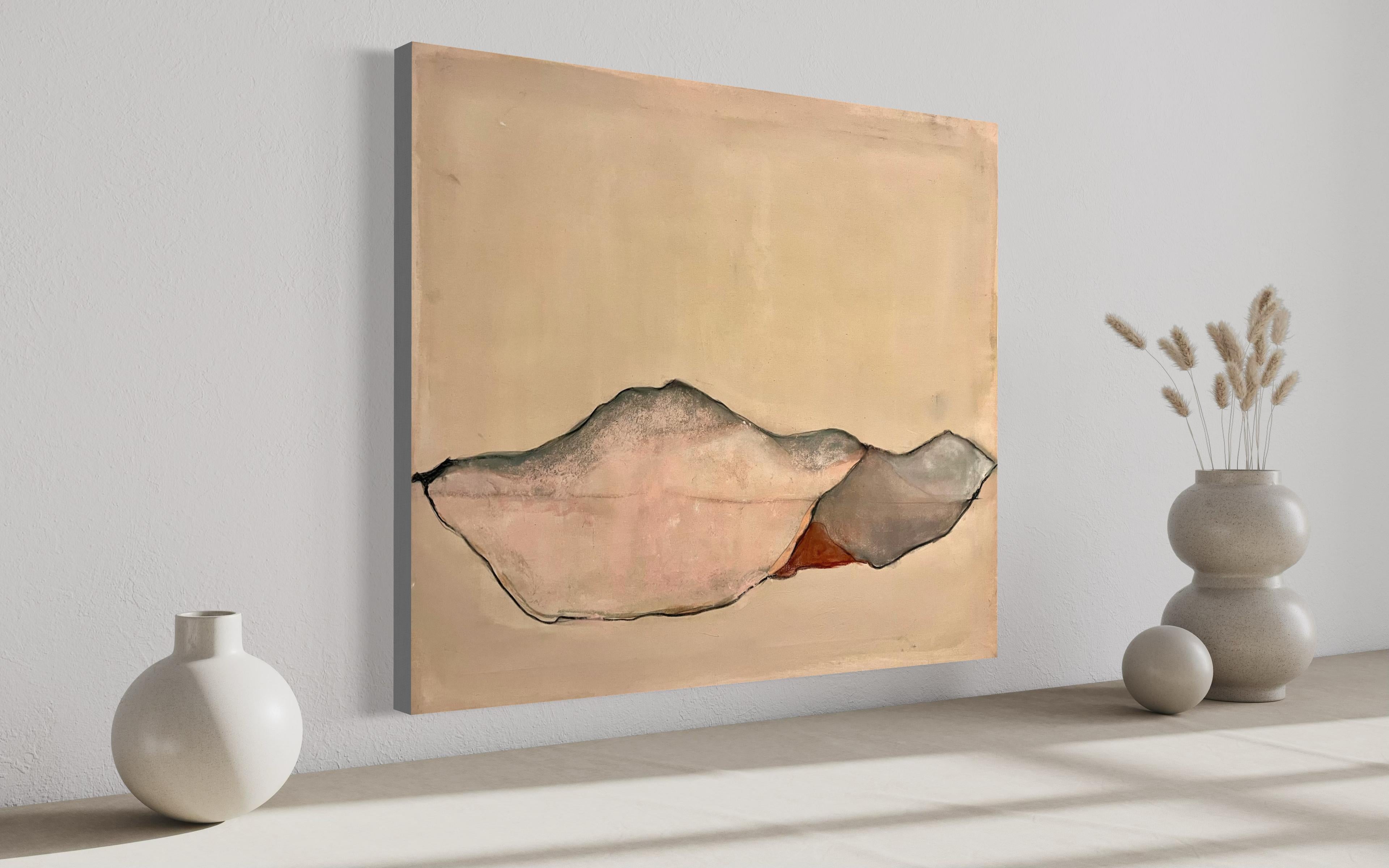 Paysage, peinture à l'huile originale sur toile de Marilina Marchica en vente 5