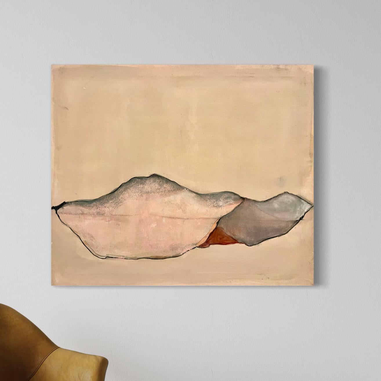 Paysage, peinture à l'huile originale sur toile de Marilina Marchica en vente 8