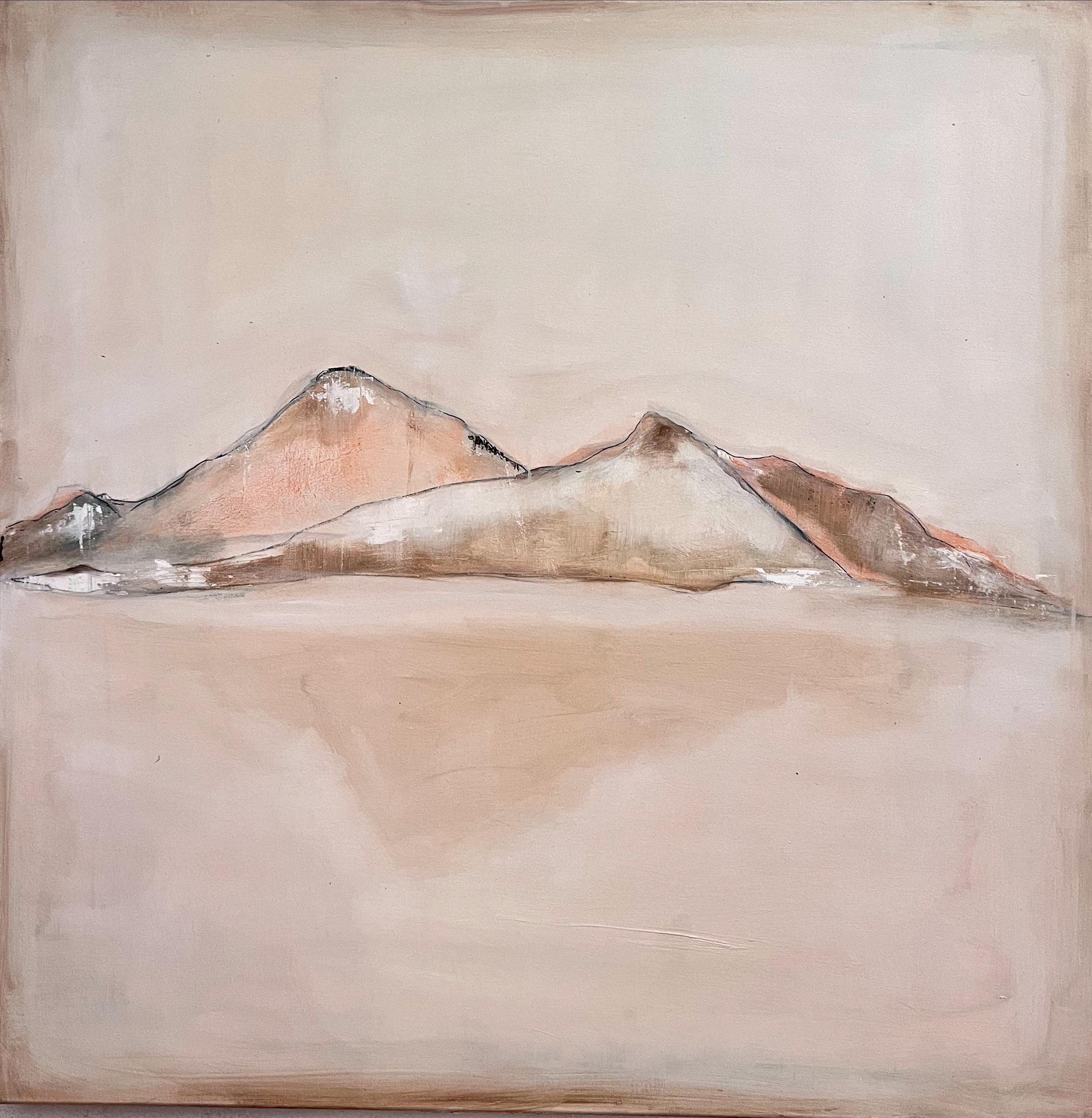Paisaje, Pintura al óleo original sobre lienzo , Made in Italy Por Marilina Marchica 10