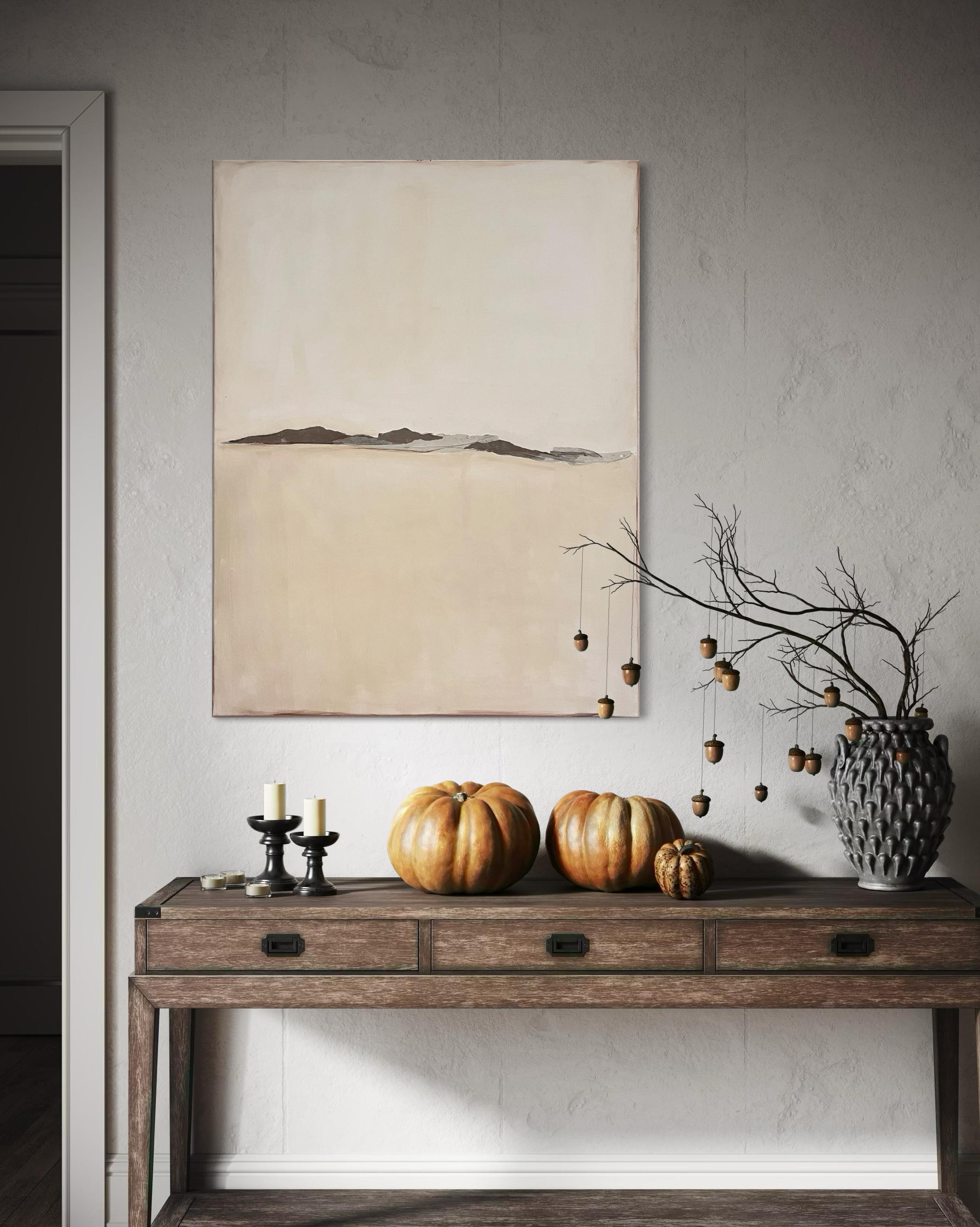 Paysage, huile originale  Peinture sur toile, fabriquée en Italie par Marilina Marchica en vente 14