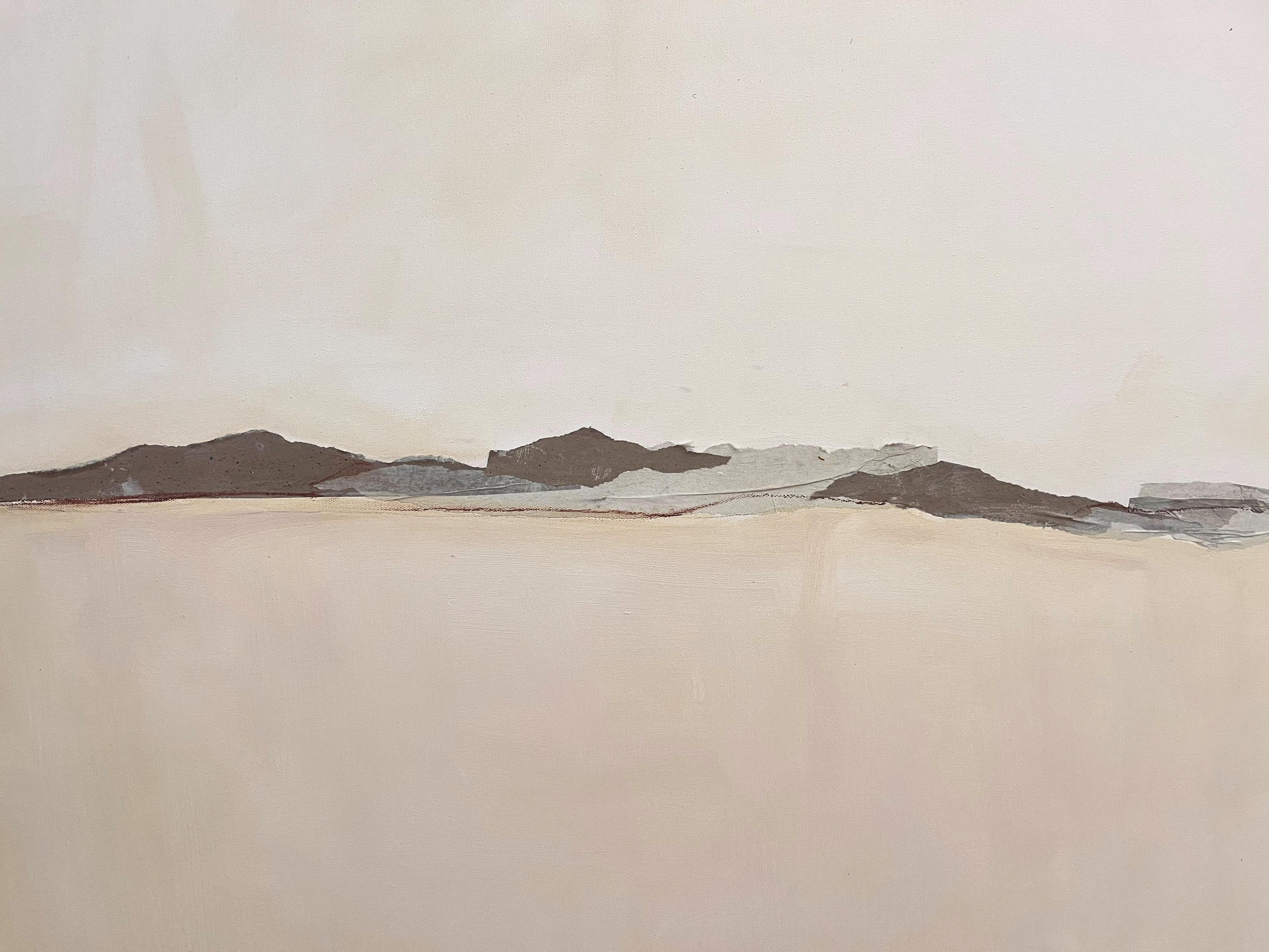 Paysage, huile originale  Peinture sur toile, fabriquée en Italie par Marilina Marchica en vente 2