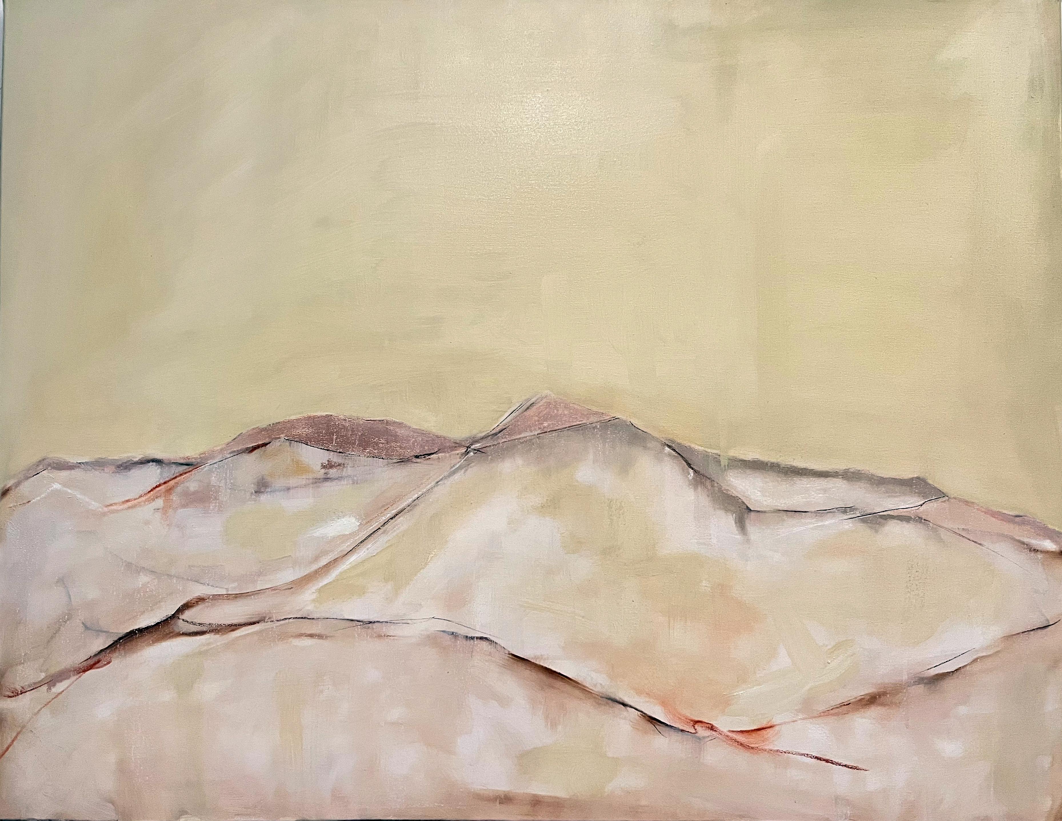 Paisaje, Pintura al óleo original sobre lienzo , Made in Italy Por Marilina Marchica en venta 2