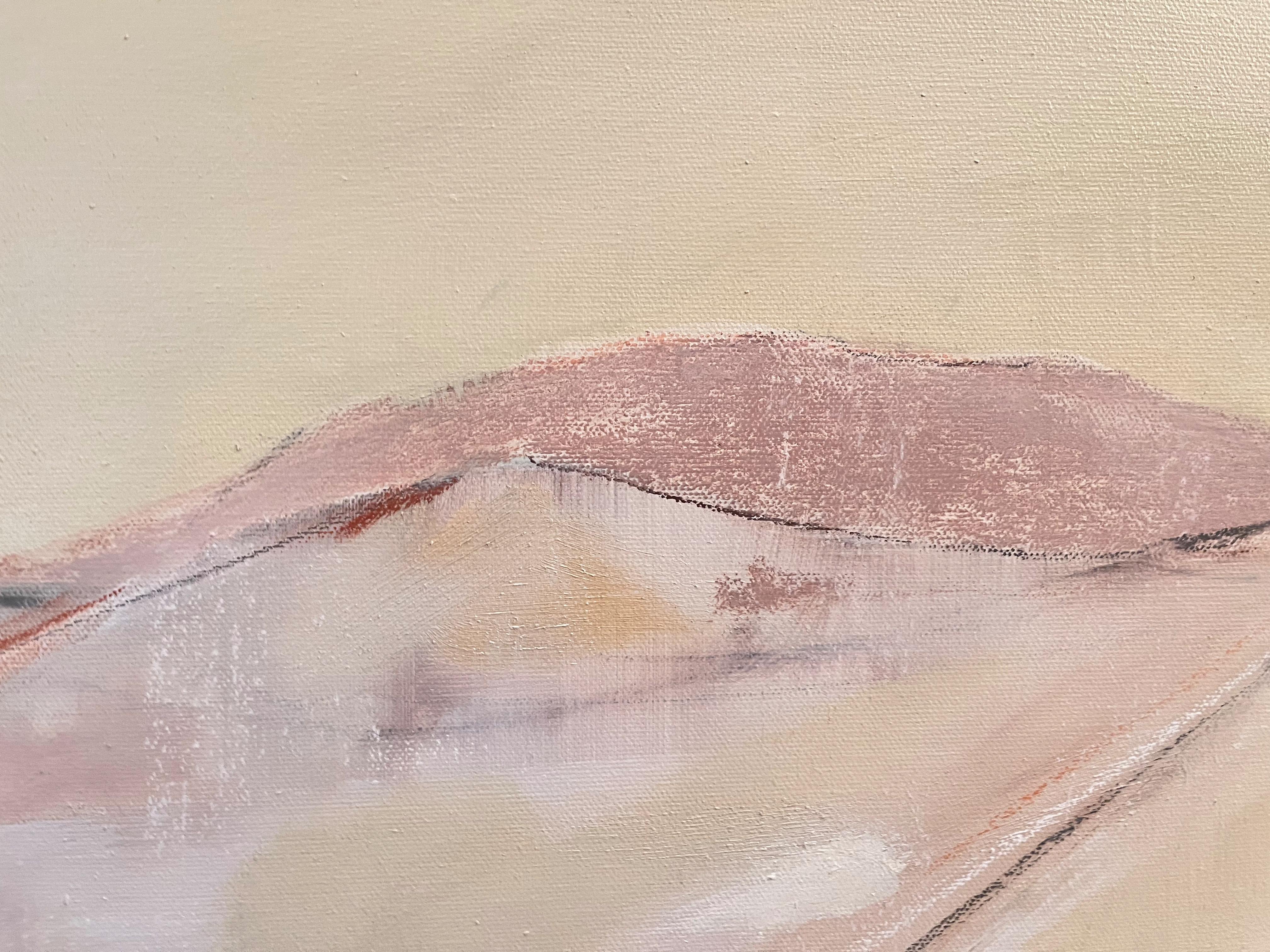 Paisaje, Pintura al óleo original sobre lienzo , Made in Italy Por Marilina Marchica en venta 3