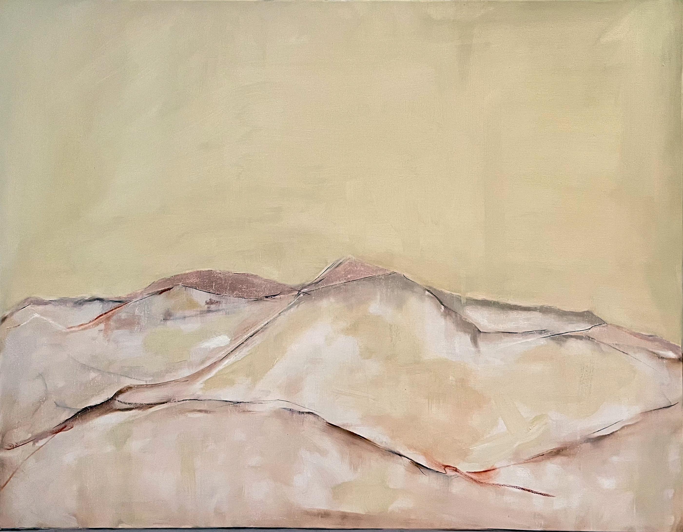 Paisaje, Pintura al óleo original sobre lienzo , Made in Italy Por Marilina Marchica en venta 4