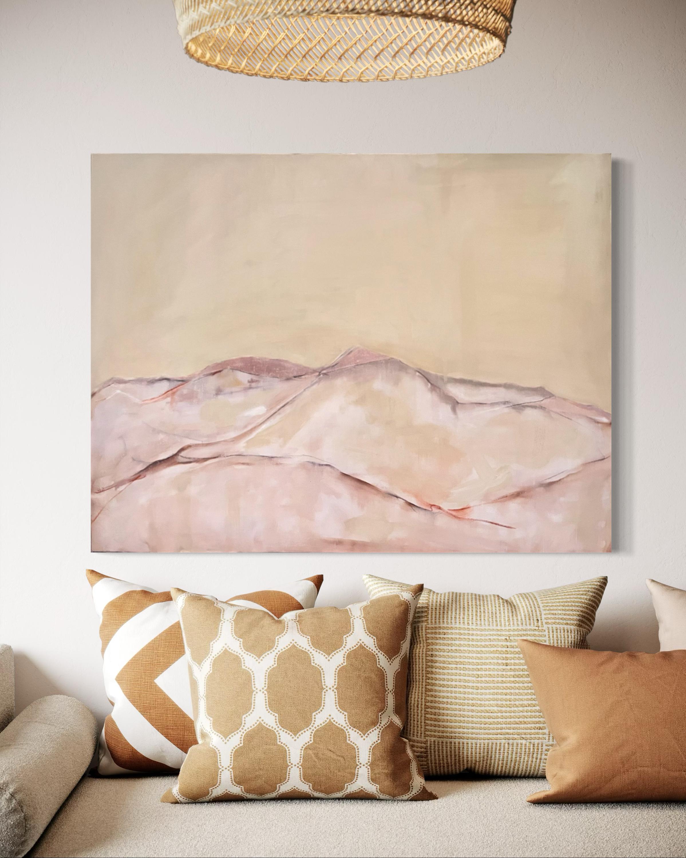 Paisaje, Pintura al óleo original sobre lienzo , Made in Italy Por Marilina Marchica en venta 5
