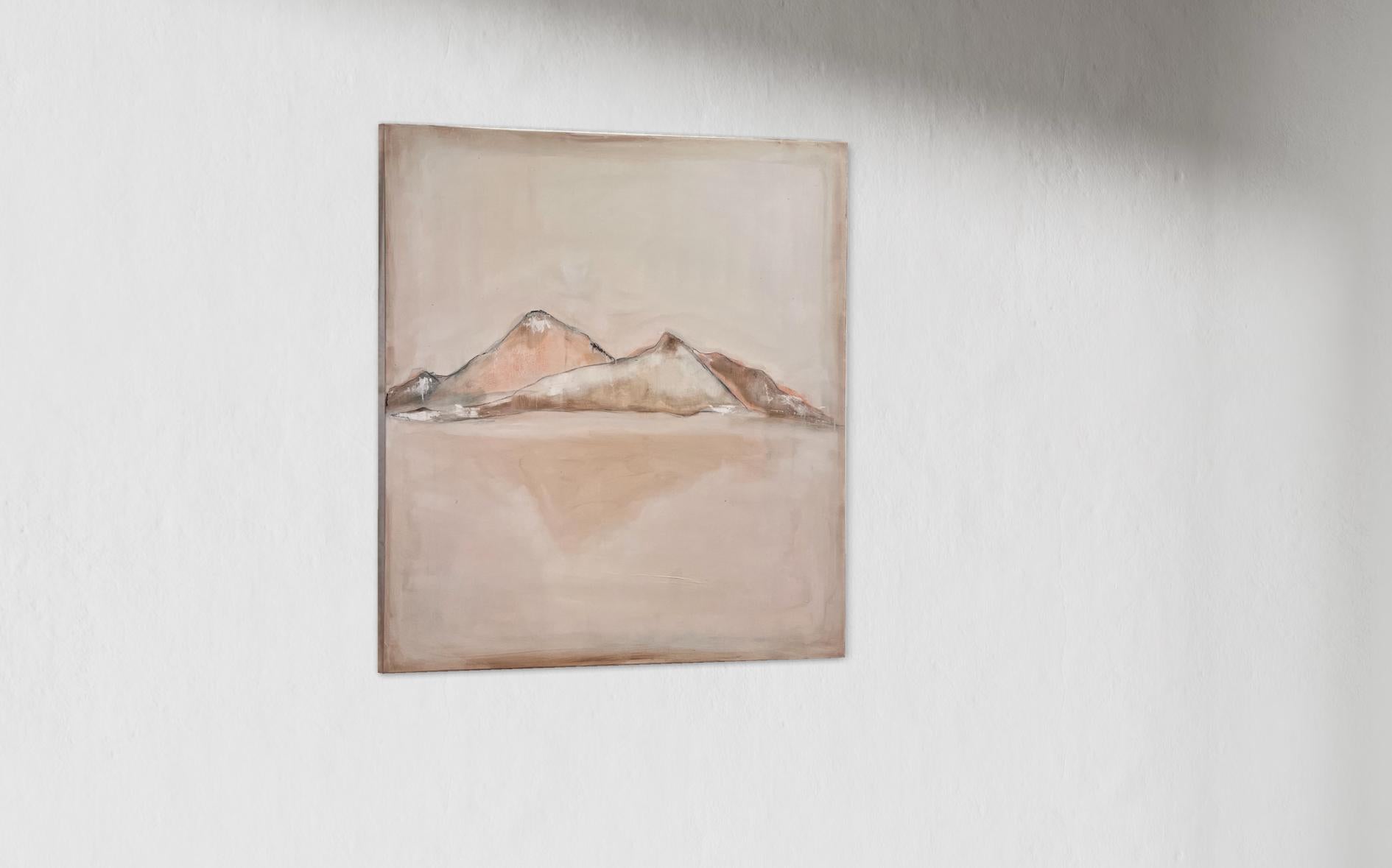 Paisaje, Pintura al óleo original sobre lienzo , Made in Italy Por Marilina Marchica 8