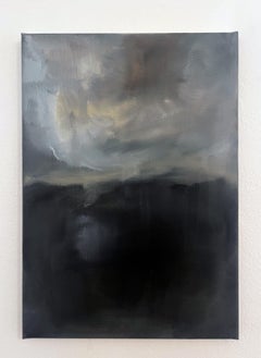 "Paesaggio" Dipinto a olio originale su tela, Made in Italy