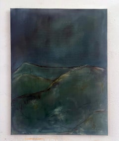 "Paisaje" Óleo original sobre lienzo Hecho en Italia