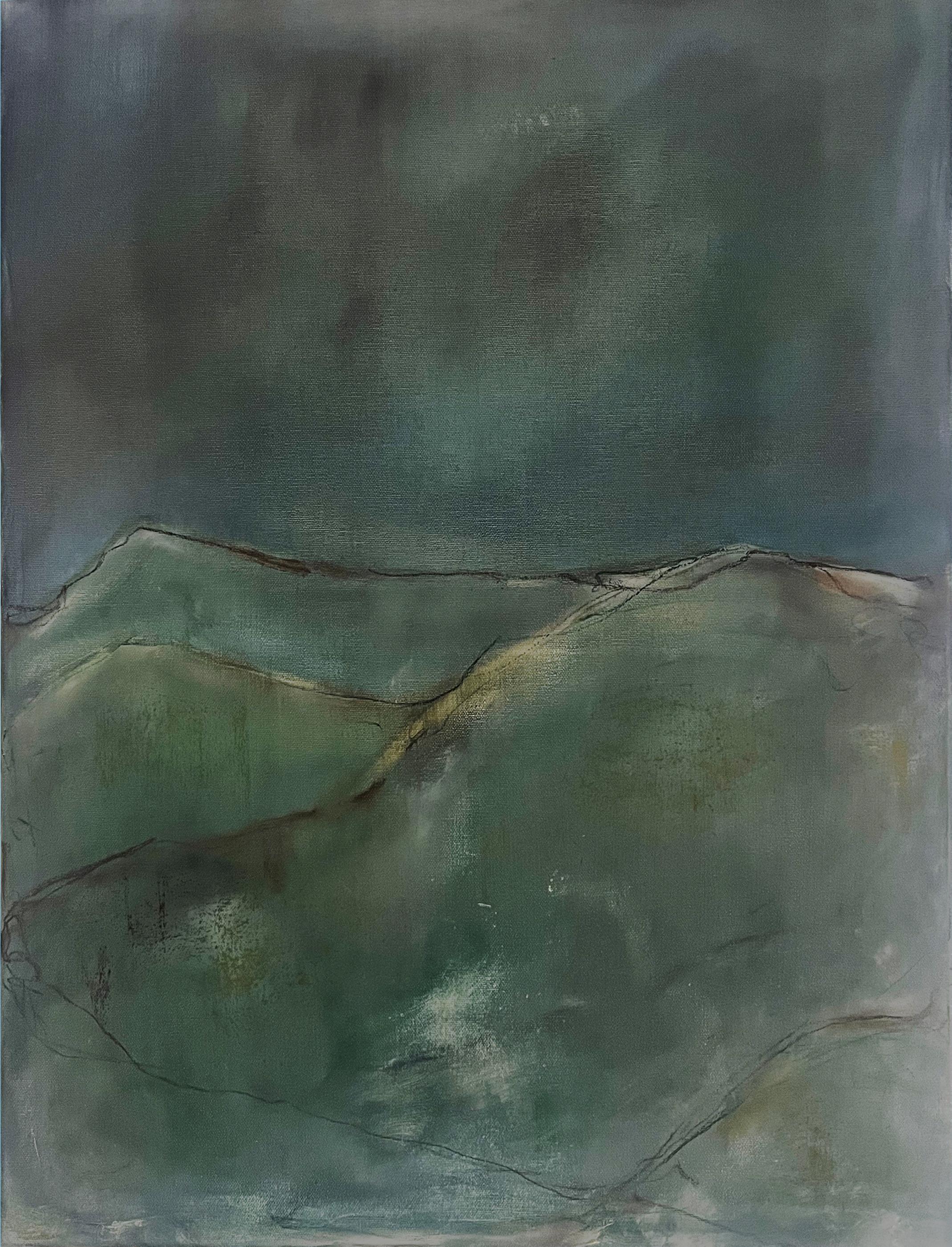 "Paesaggio" Dipinto a olio originale su tela Made in Italy
