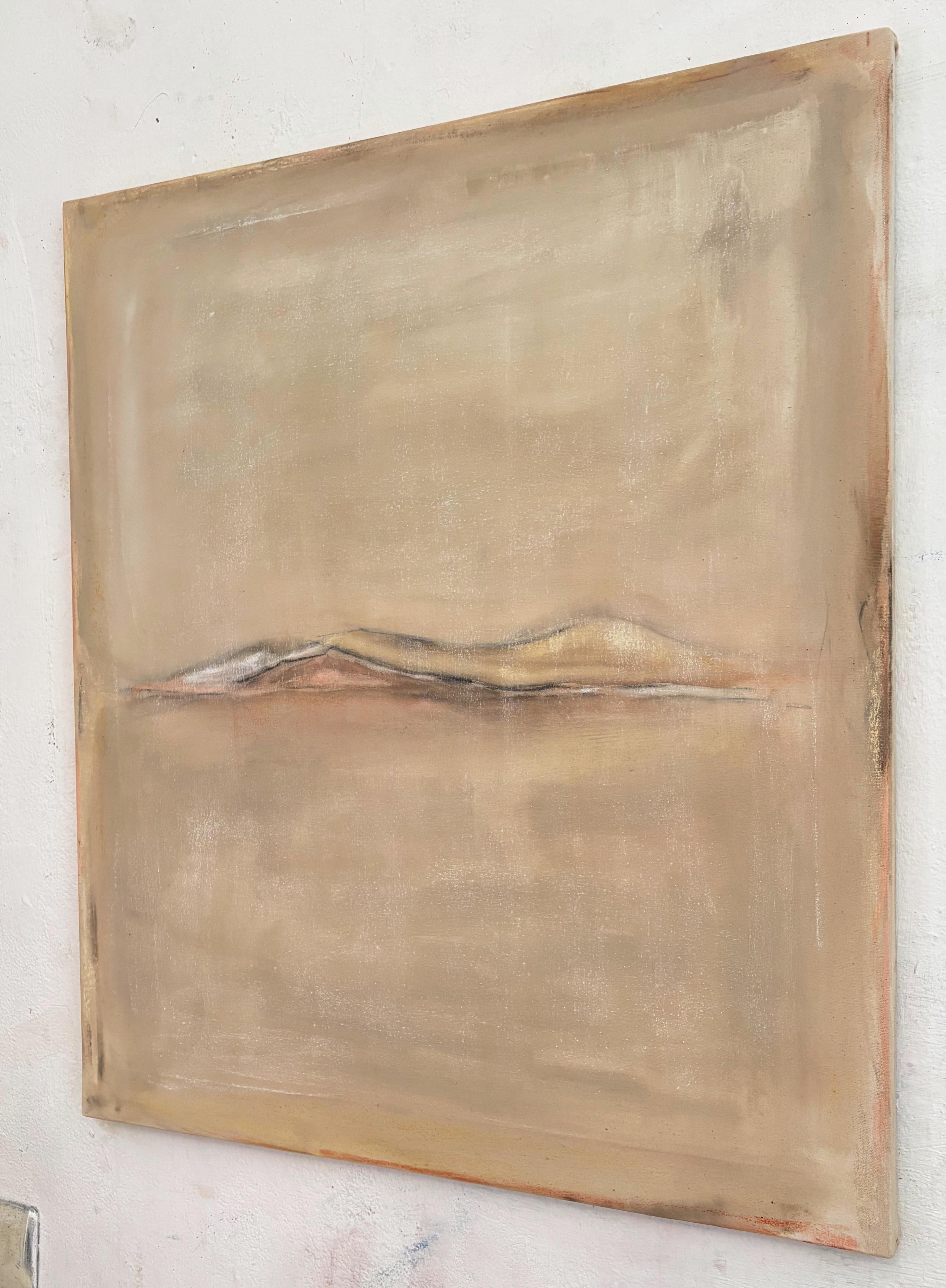 Paisaje, Óleo original sobre lienzo de algodón , Único en su género , Made in Italy en venta 9