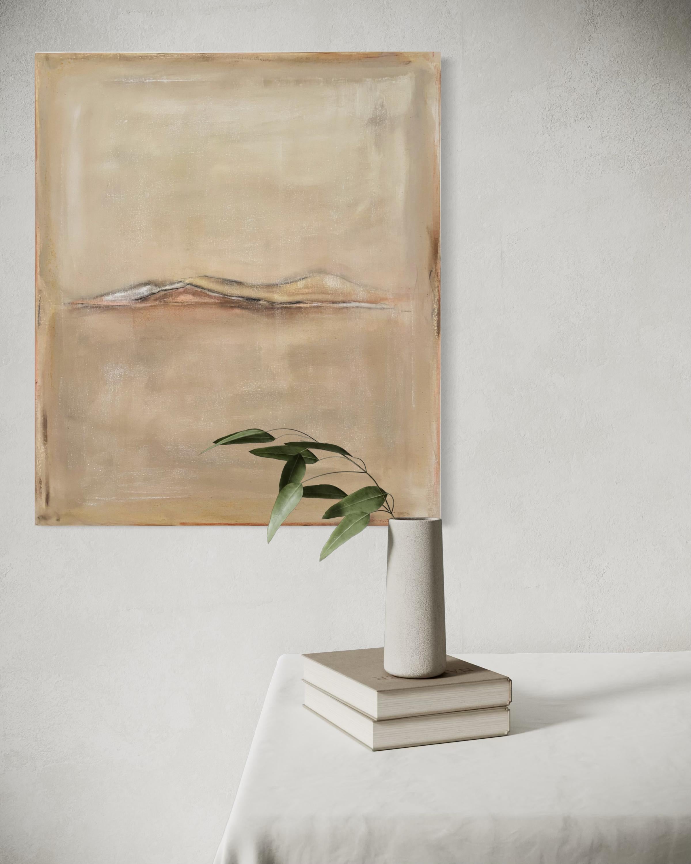 Paisaje, Óleo original sobre lienzo de algodón , Único en su género , Made in Italy en venta 2