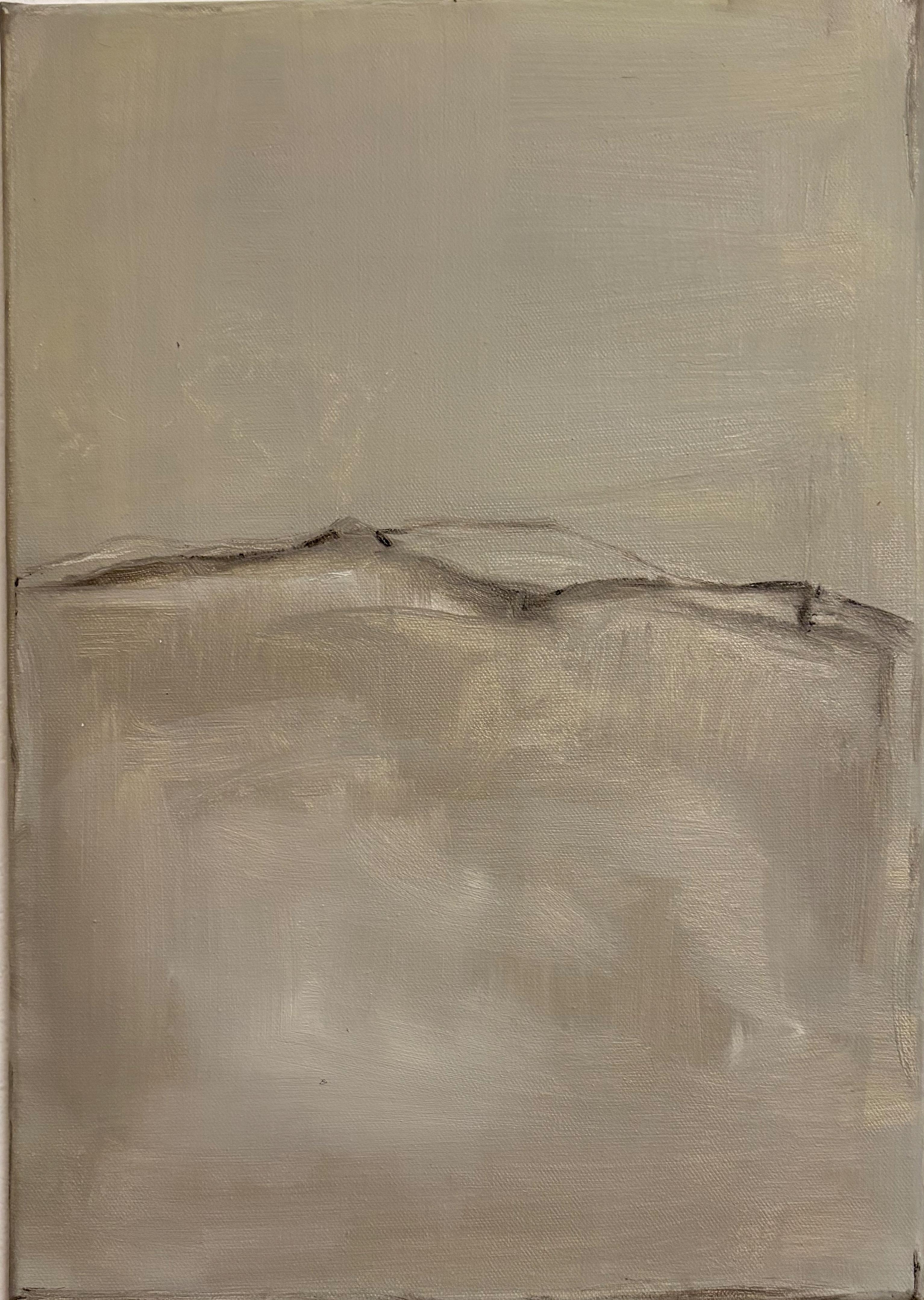 Landscape - Original Oil Painting on Canvas, Unique Artwork Contemporary art en vente 2