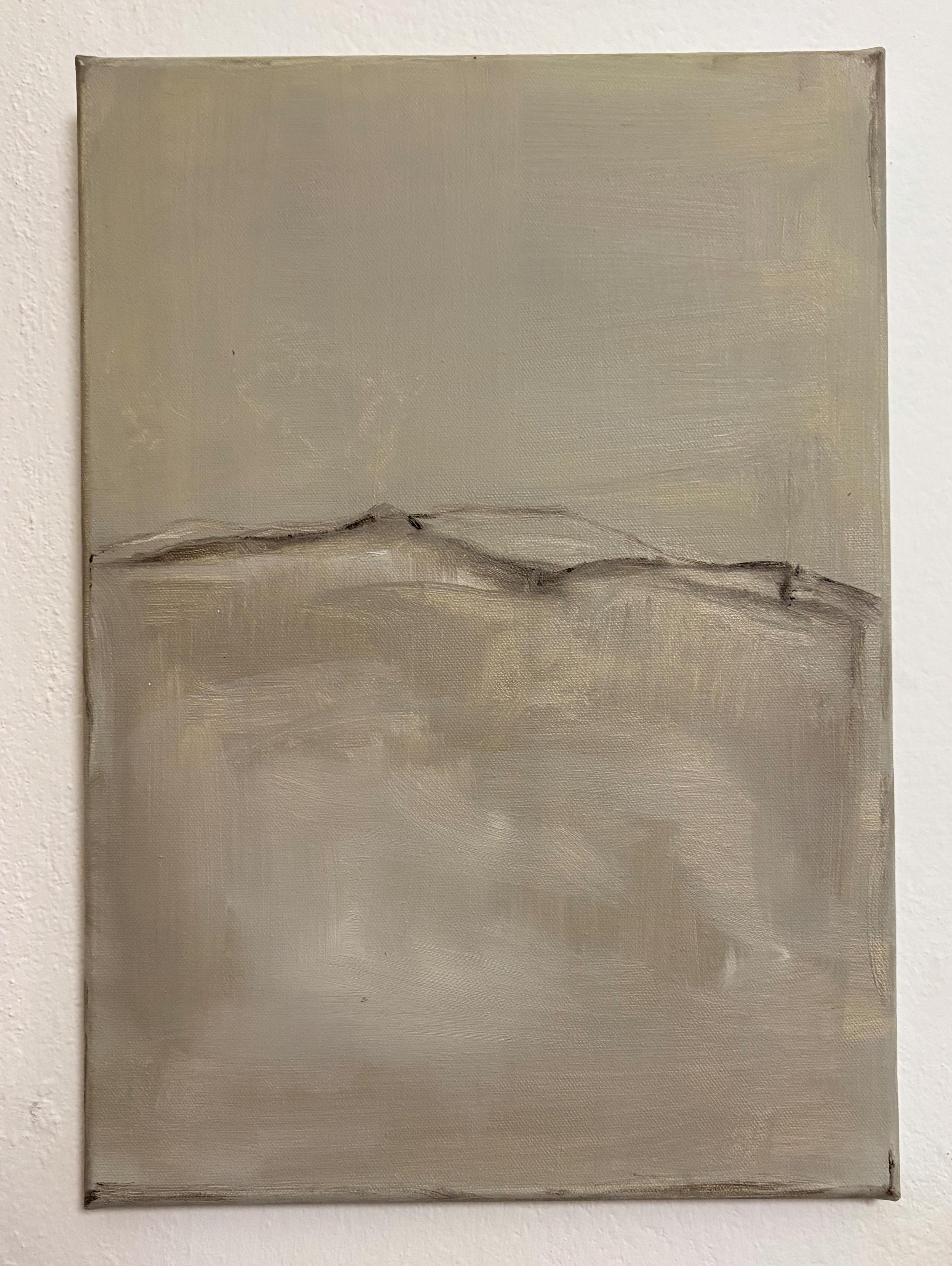 Landscape - Original Oil Painting on Canvas, Unique Artwork Contemporary art en vente 3
