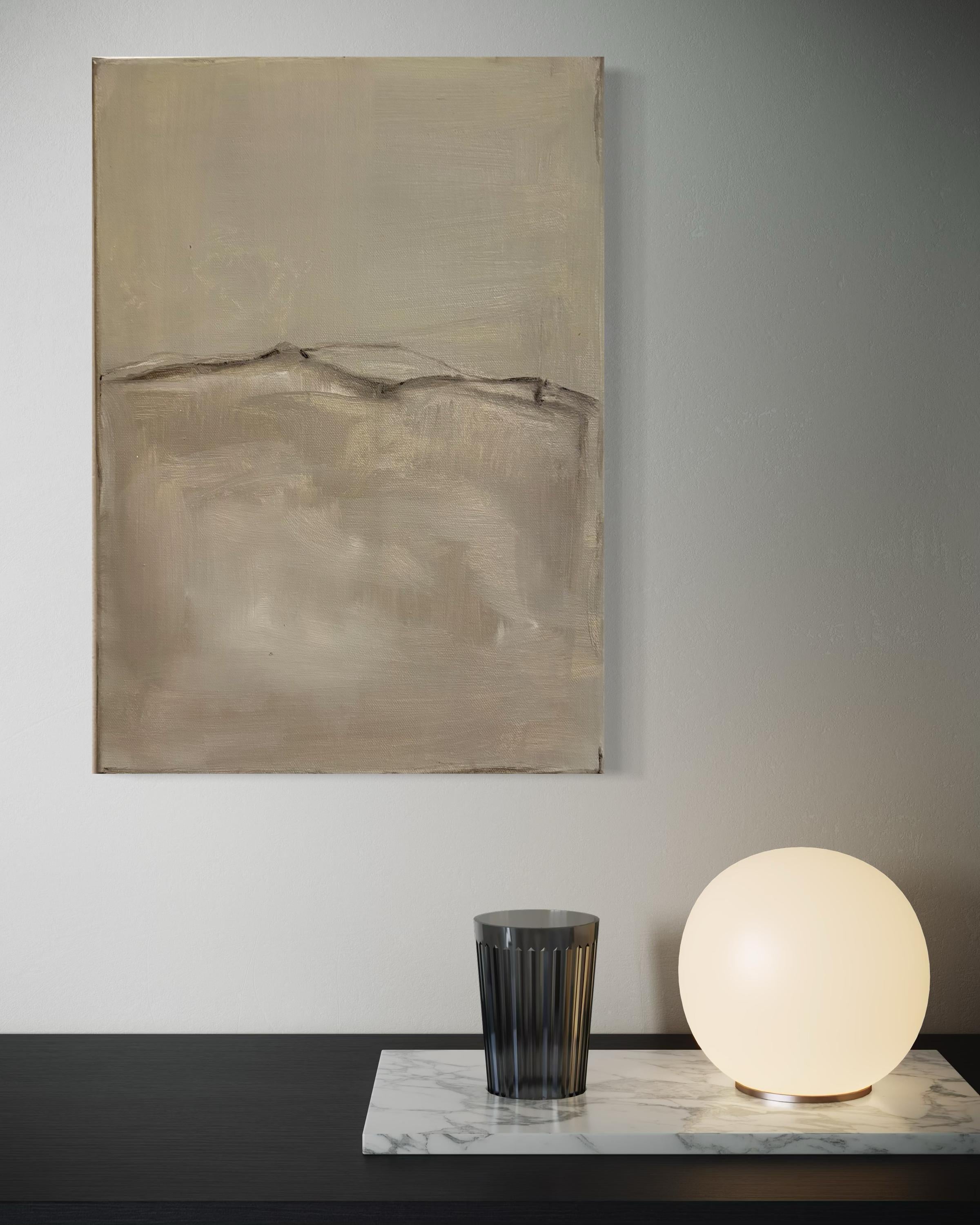 Landscape - Original Oil Painting on Canvas, Unique Artwork Contemporary art en vente 4
