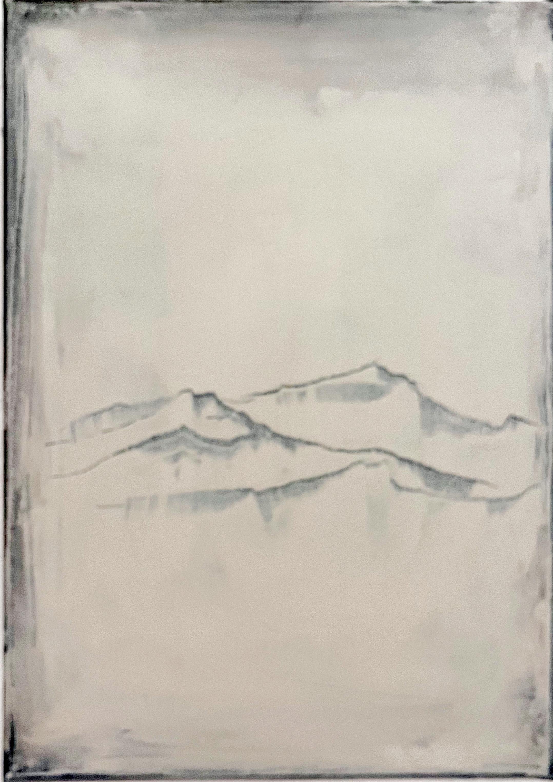 Landscape, Original Paint on Canvas , Made in Italy By Marilina Marchica For Sale 1