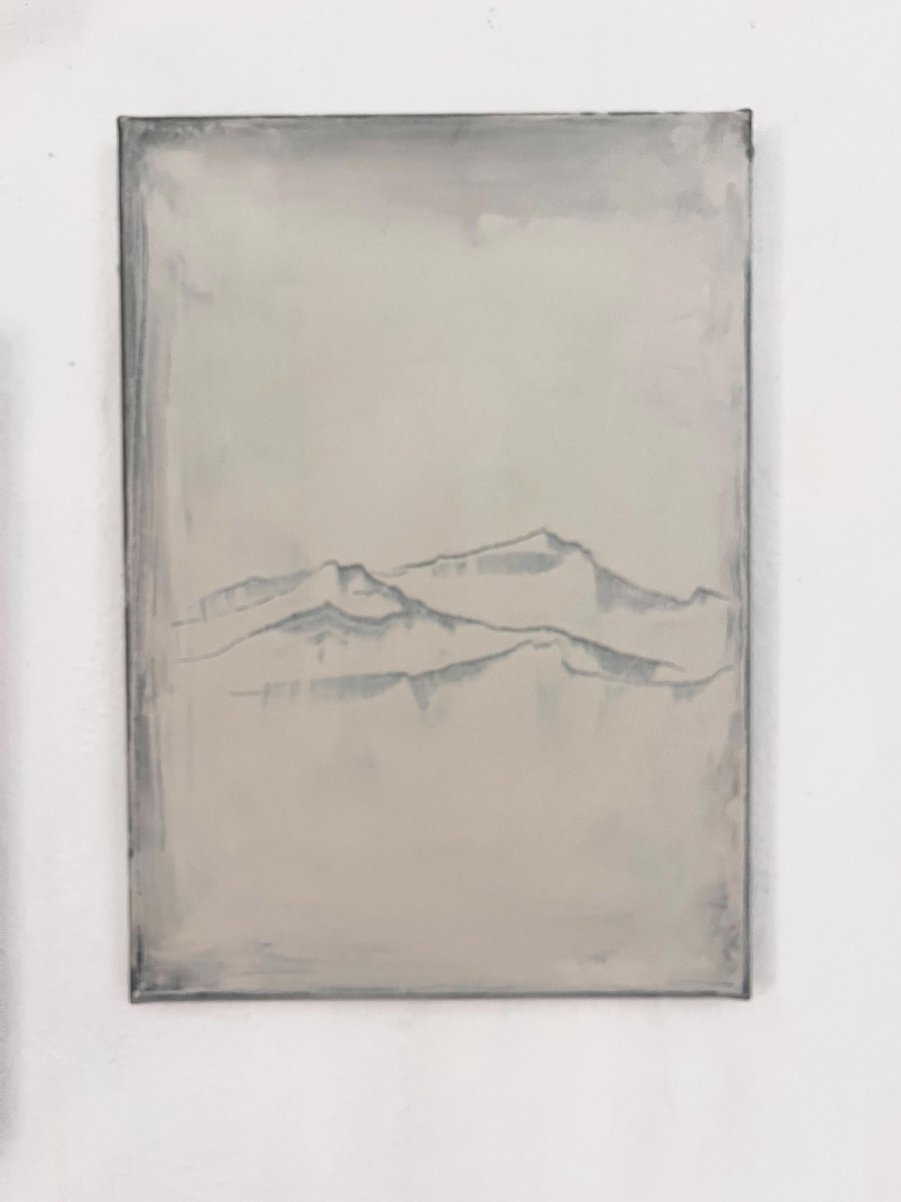Landscape, Original Paint on Canvas , Made in Italy By Marilina Marchica For Sale 3