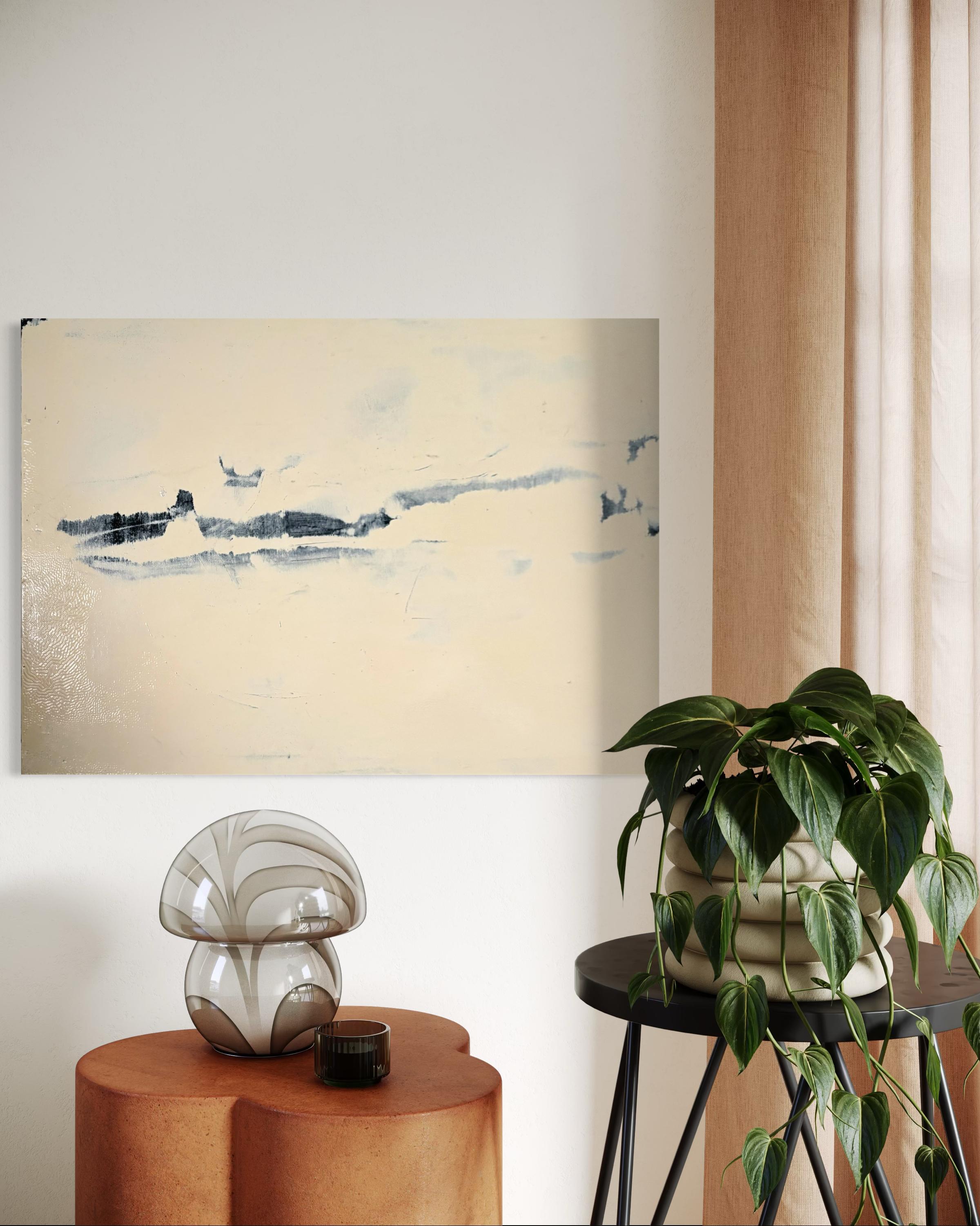 Landscape, Original Paint on Canvas , Made in Italy By Marilina Marchica For Sale 4