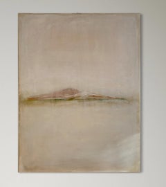 Landscape, Original Paint on Canvas , Made in Italy By Marilina Marchica