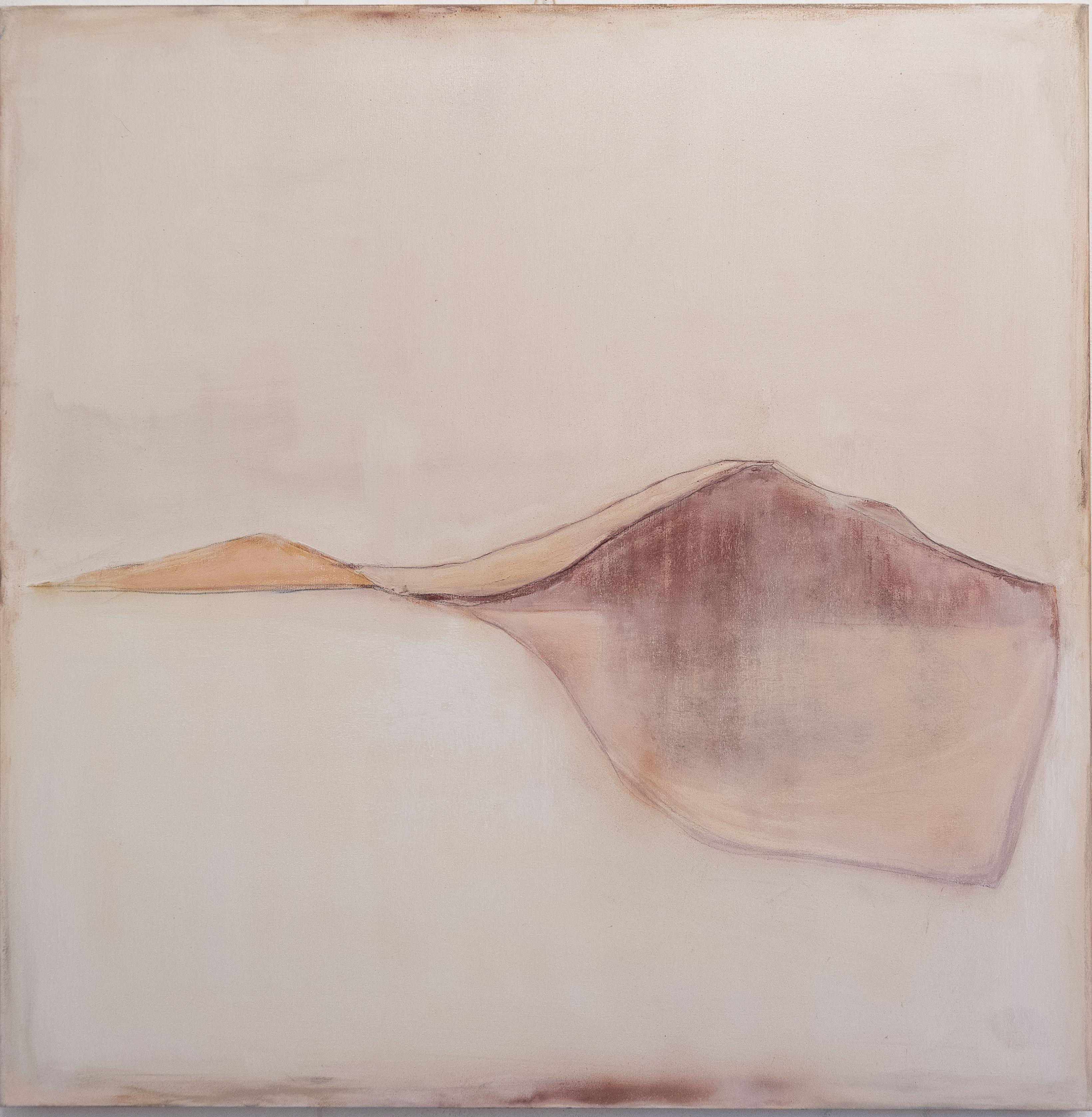 paysage #18, peinture, huile sur toile - Painting de Marilina Marchica