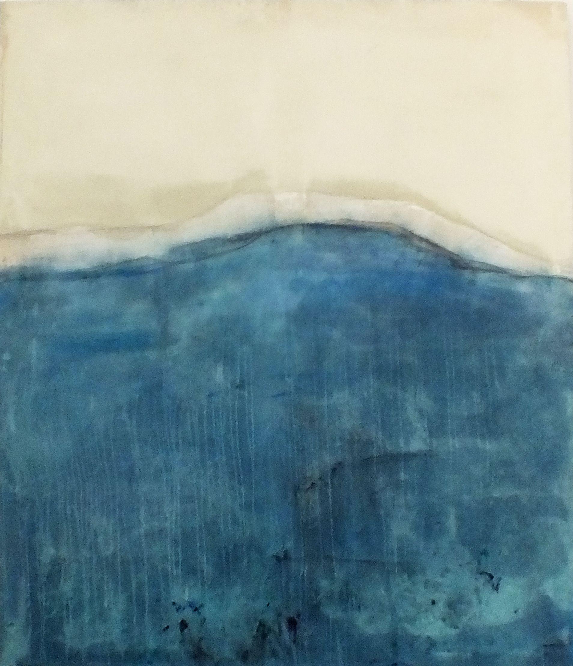 Marilina Marchica Abstract Painting – Landschaft, Gemälde, Öl auf Leinwand
