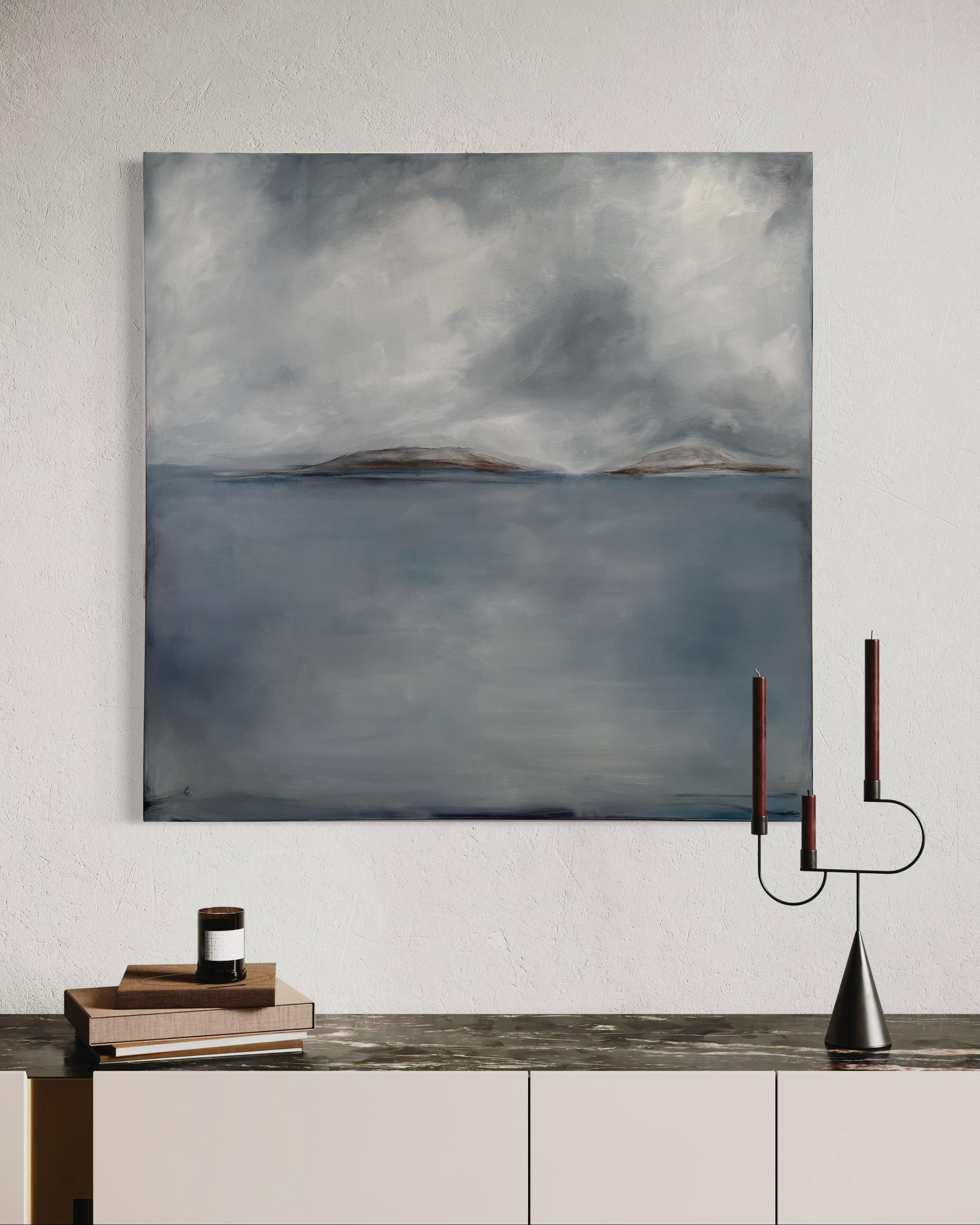 Landscape, Seascape Oil on Canvas Paint, Ready to hang , Original Art For Sale 3