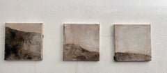 "Paper Landscape " Abstract oil Paint , Contemporary Art Made in Italy
