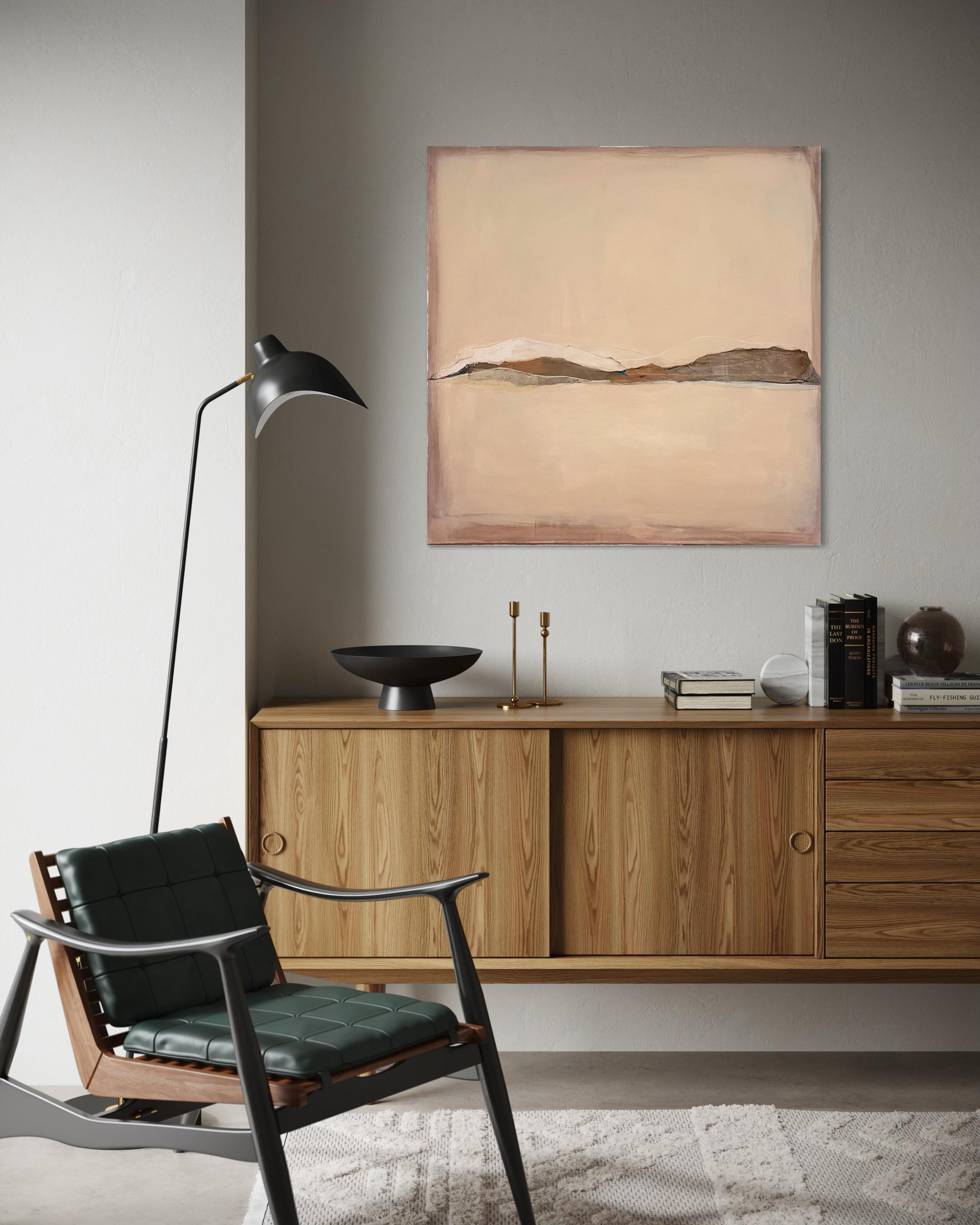 „Papierlandschaft“ Originalfarbe auf Leinwand von Marilina Marchica im Angebot 7