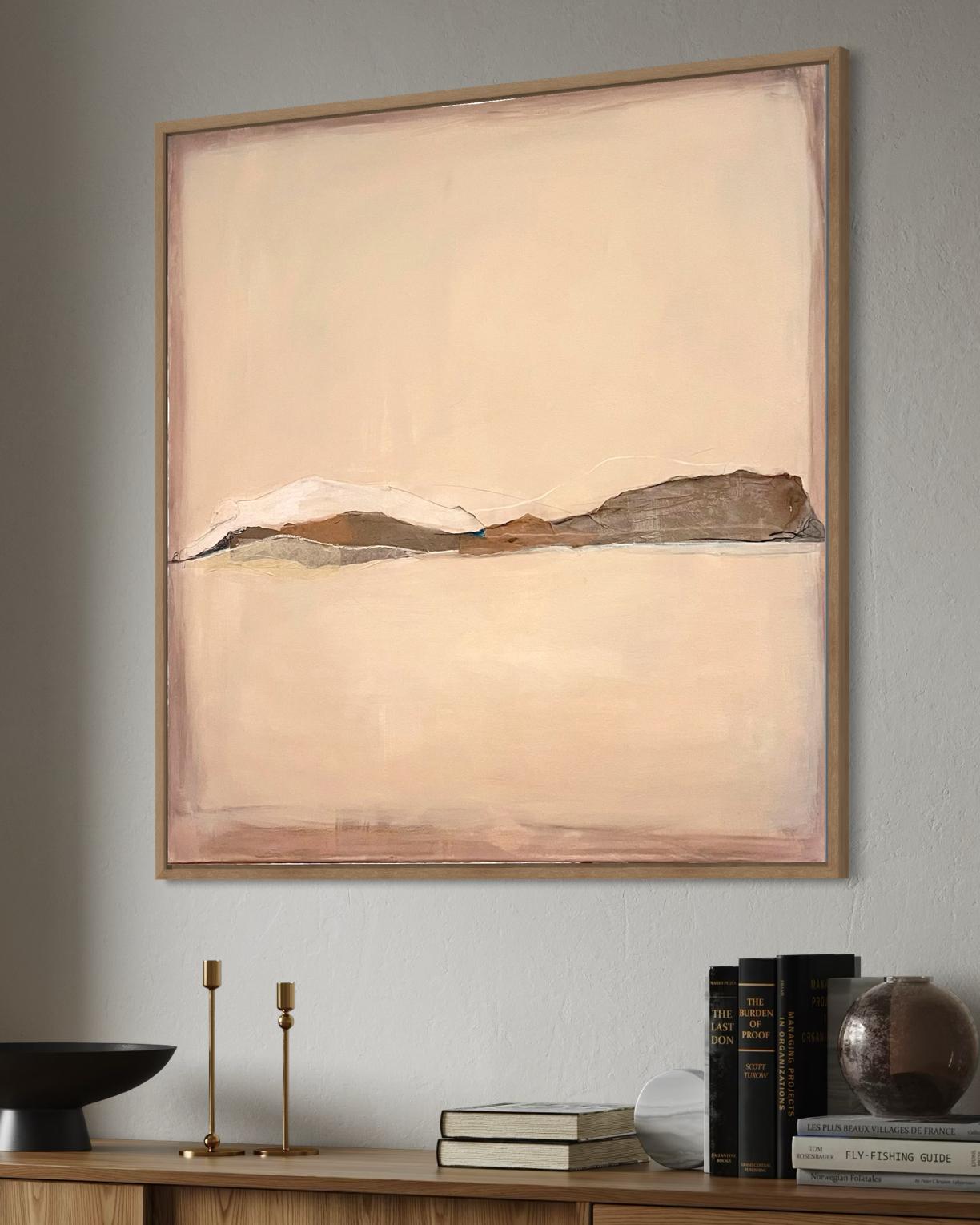 „Papierlandschaft“ Originalfarbe auf Leinwand von Marilina Marchica im Angebot 8