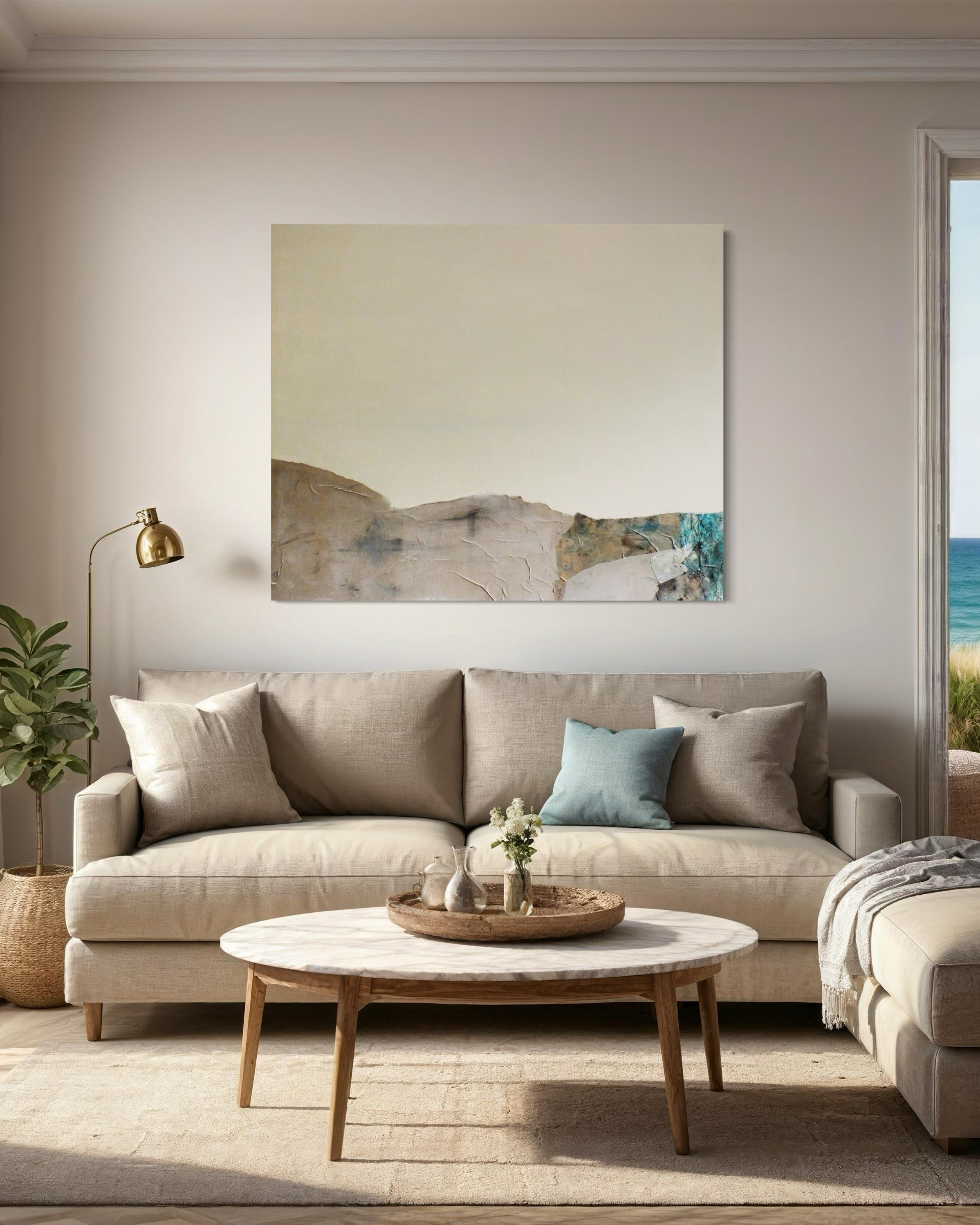 Paysage en papier, Art Orignal, grande taille, de Marilina Marchica en vente 8