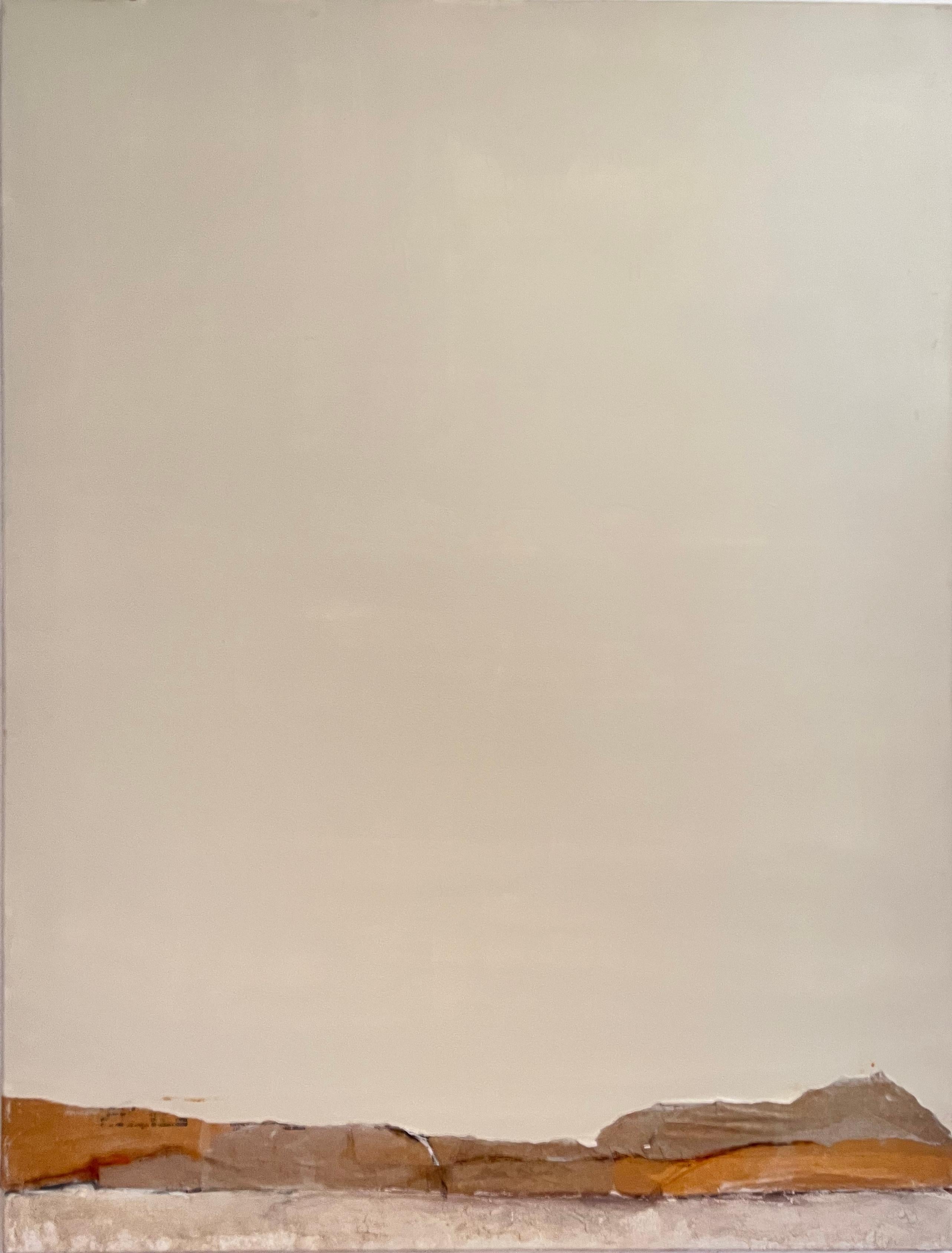PaperLandscape- Pintura Paisaje Abstracto , Tamaño Grande, Arte Made in Italy