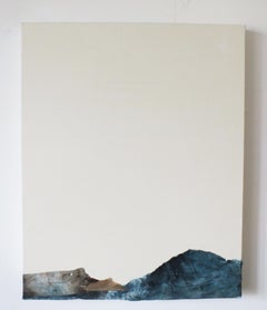 Abstrakte Farbe „Papierlandschaft“  Hergestellt in Italien von Marilina Marchica