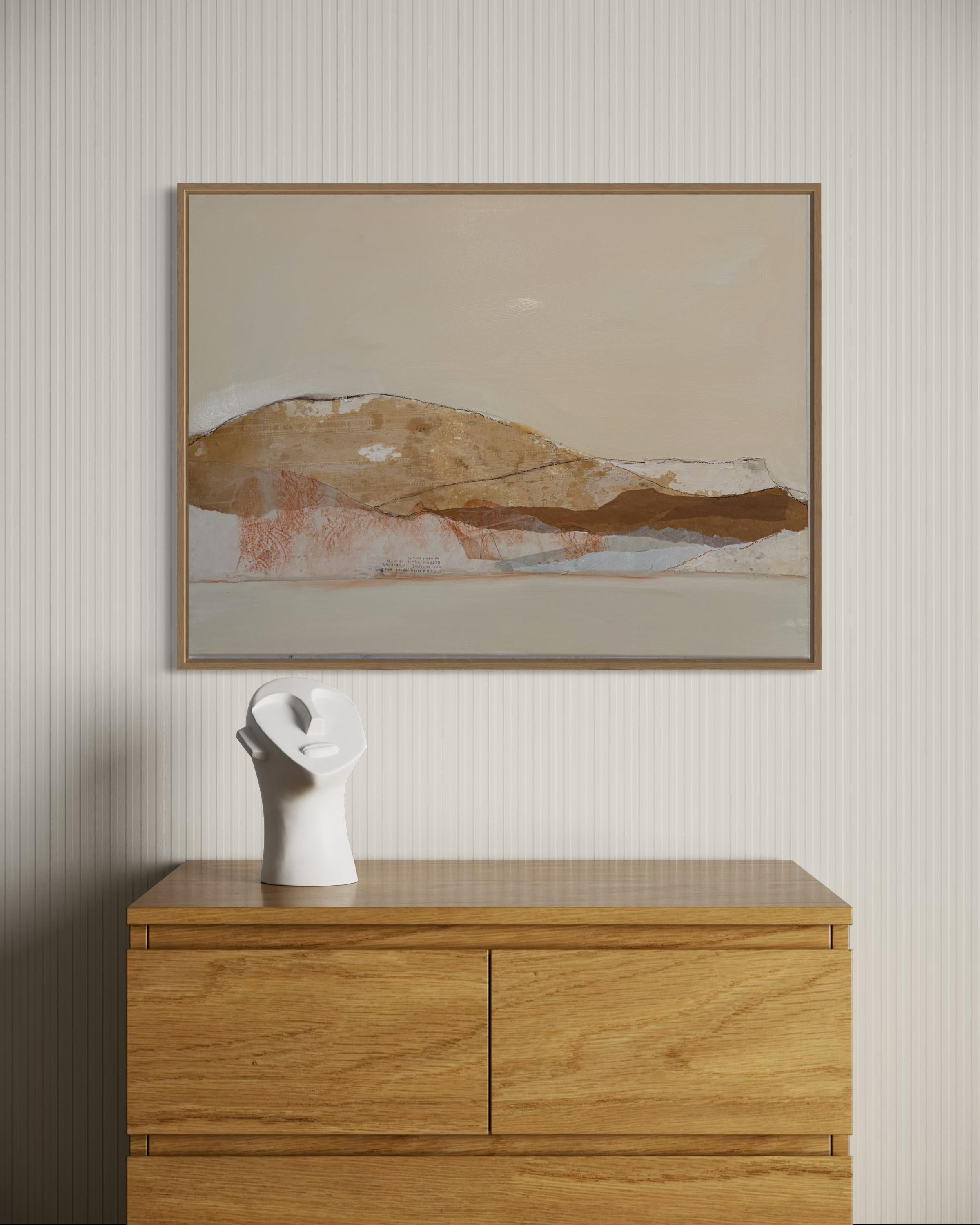PaperLandscape - Paisaje abstracto Pintura en técnica mixta sobre lienzo de Marilina Marchica, 2025

Descrizione (Inglese - ottimizzata per ricerca):
Paisaje de papel es un gran cuadro abstracto original (81x61 cm) de la artista italiana
