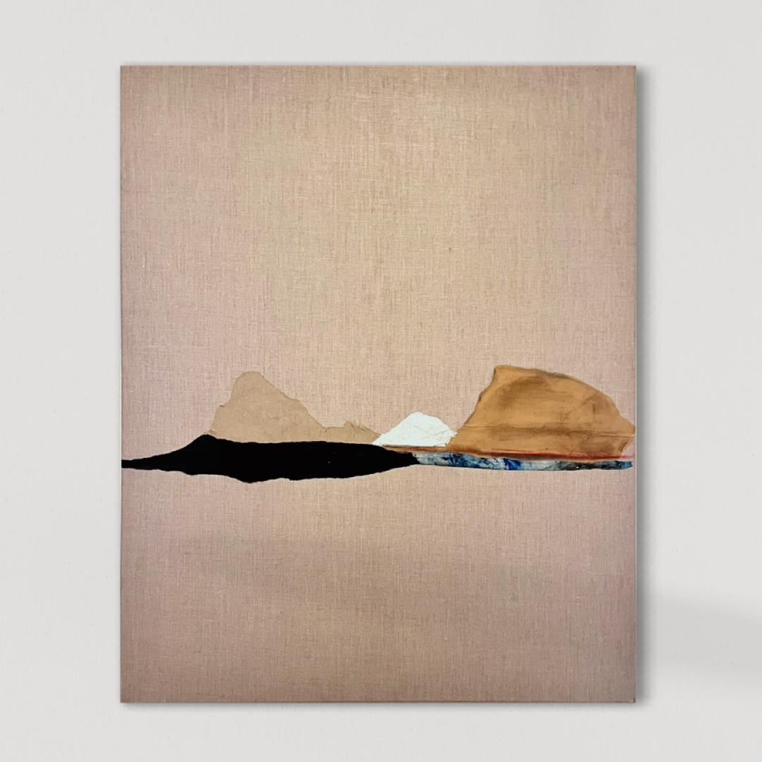 Paysage en papier
Art original prêt à être accroché
Collage sur toile de lin
80x100 cm

art unique
Accompagné d'un certificat d'authenticité
