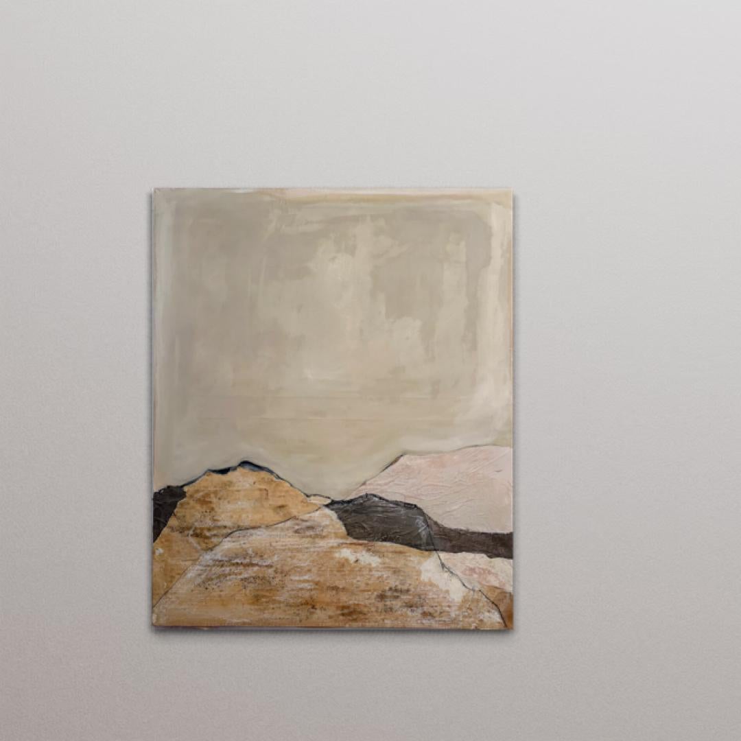 PaperLandscape, Origina peinture sur toile de coton, grande taille, fabriqué en Italie en vente 5