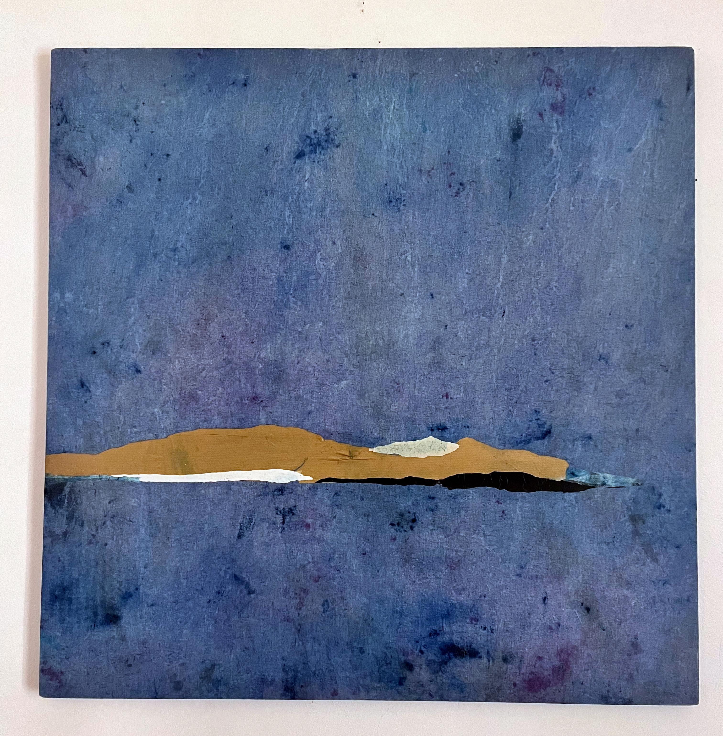 PaperLandscape, Origina peinture sur toile de coton, grande taille, fabriqué en Italie - Painting de Marilina Marchica