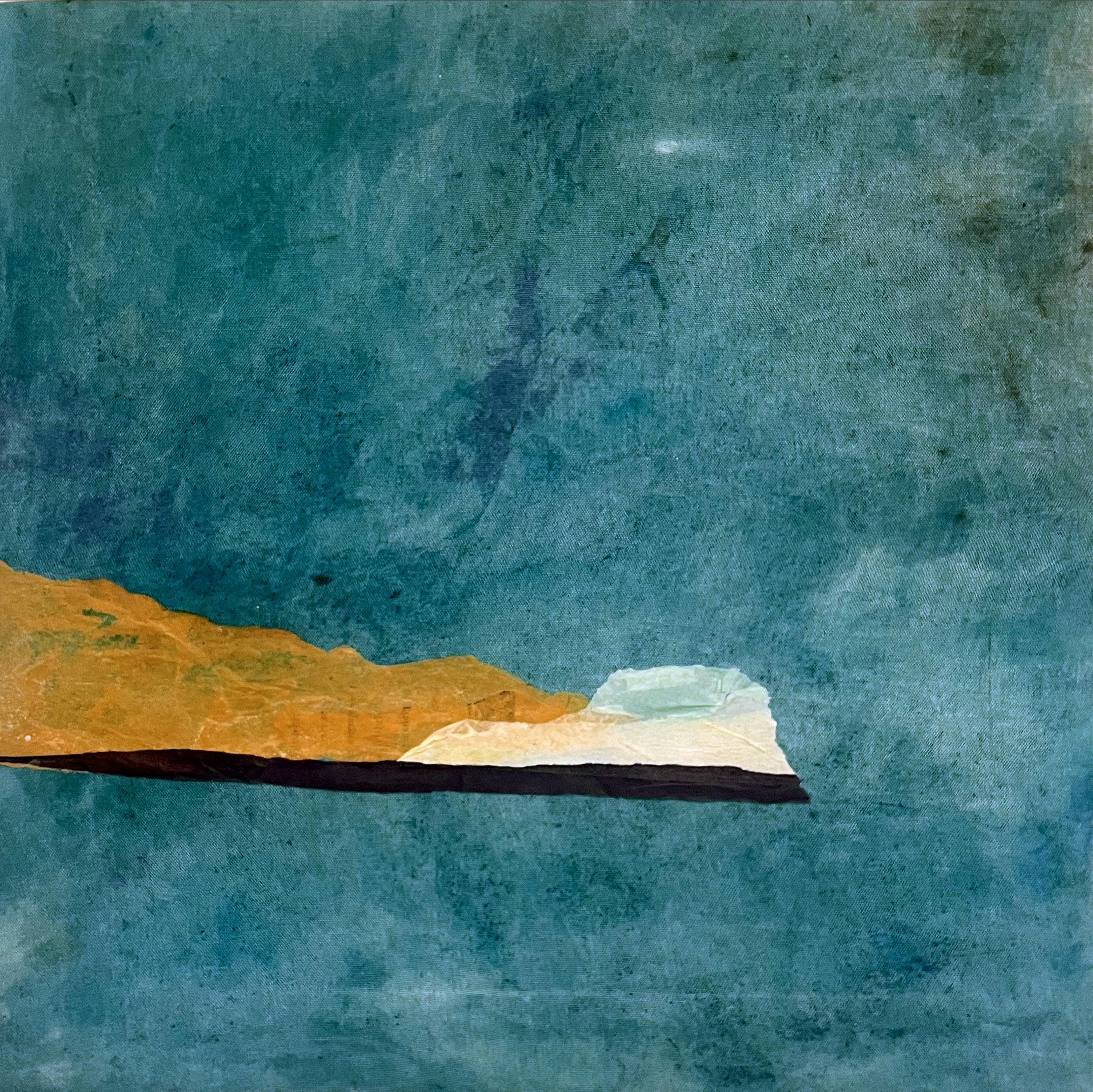 PaperLandscape , Arte original  Listo para colgar, fabricado en Italia - Painting de Marilina Marchica