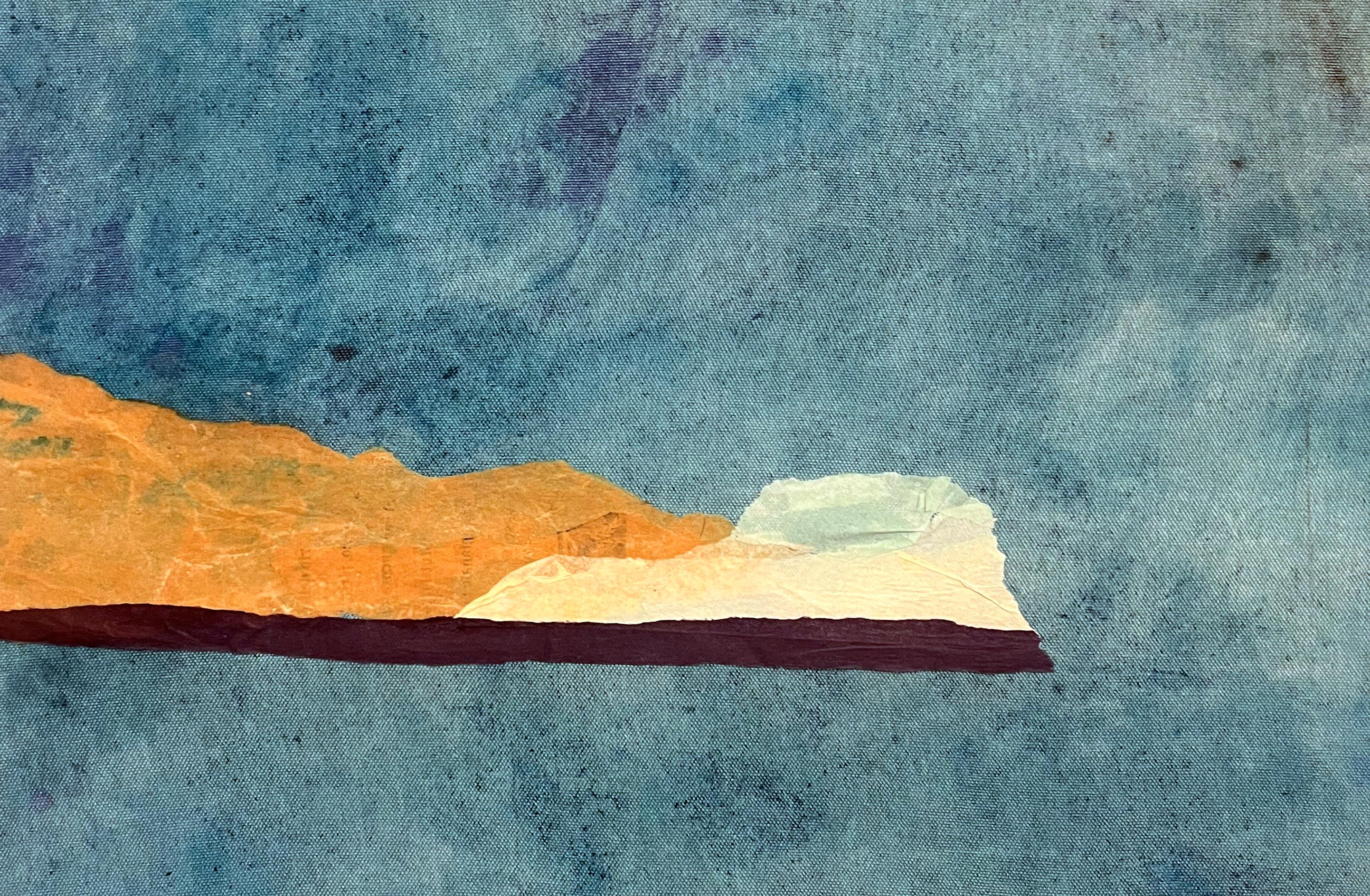 PaperLandscape , Arte original  Listo para colgar, fabricado en Italia - Painting Contemporáneo de Marilina Marchica