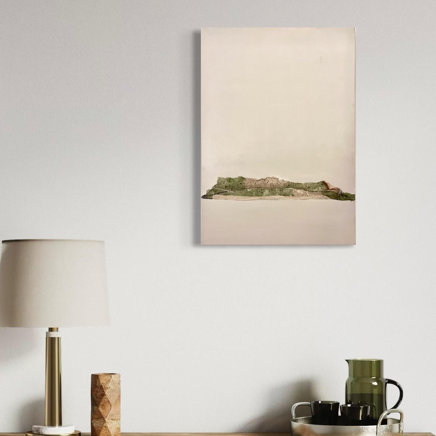 PaperLandscape OriginaL Fine Art Canvas, grande taille, fabriqué en Italie en vente 1