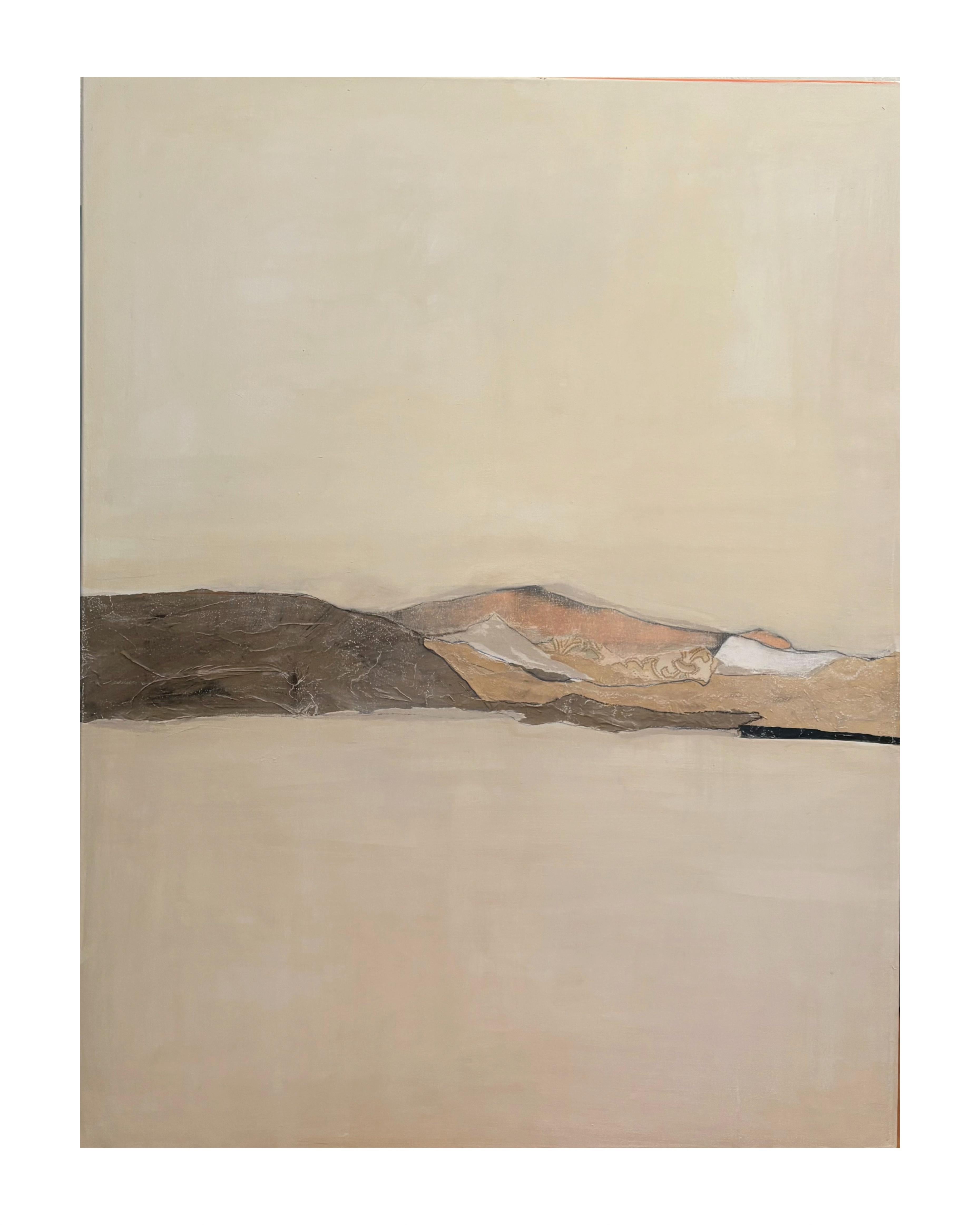 PaperLandscape OriginaL Fine Art Canvas, grande taille, fabriqué en Italie