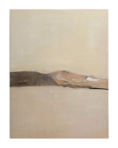 "PaperLandscape", OriginaL Fine Art Canvas, Large size, Made in Italy