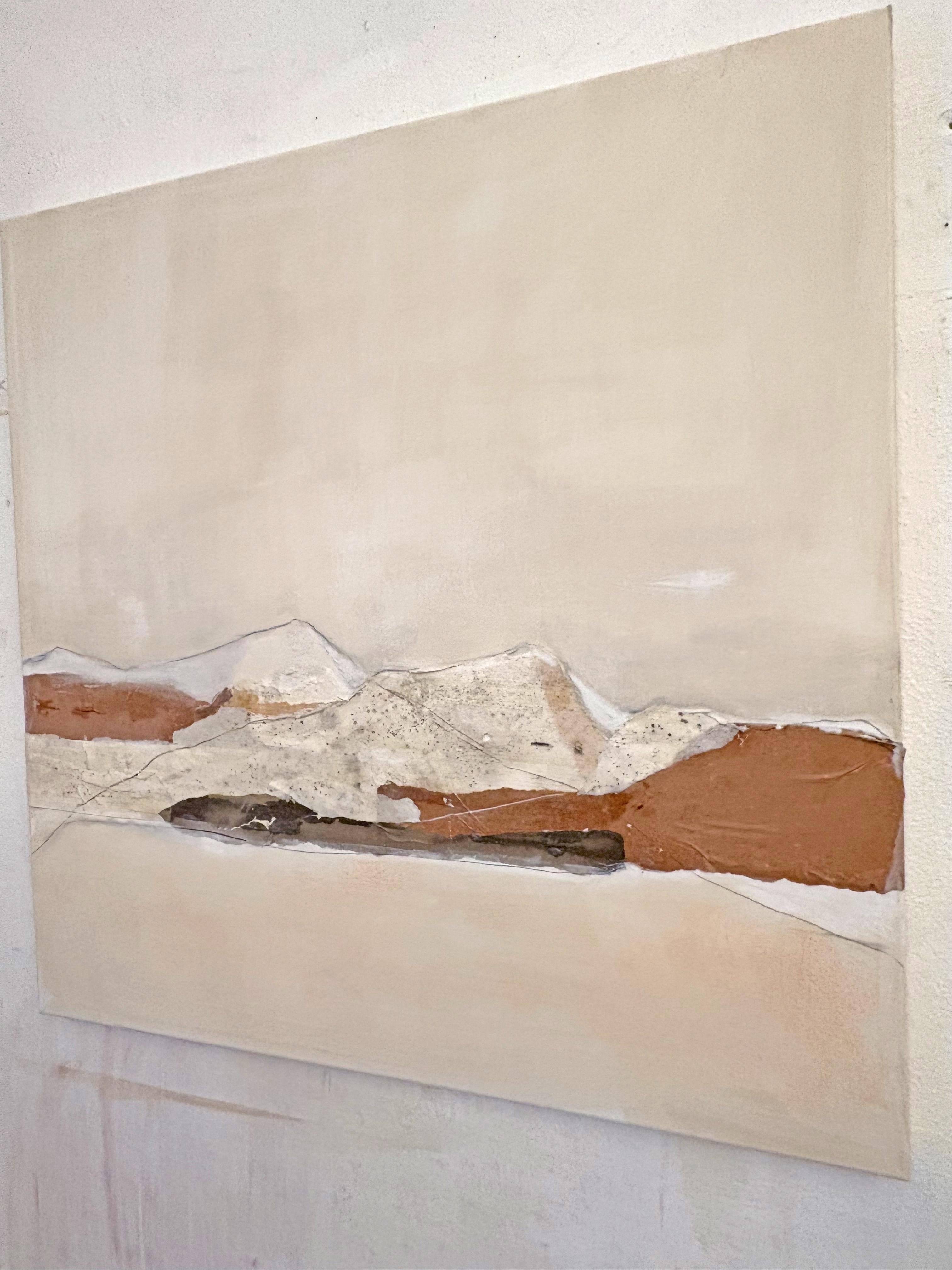 PaperLandscape 
Pittura a tecnica mista su  Tela di cotone
Un'opera d'arte unica nel suo genere
Dimensioni: 80x80 cm
Pronto per essere appeso
Certificato di autenticità firmato
Stile: Astratto

Marilina Marchica utilizza la pittura per stabilire una