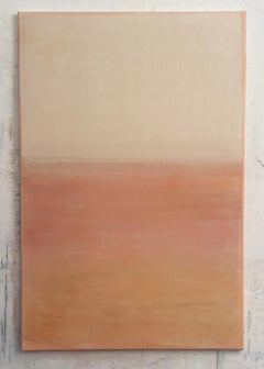 Pink Landscape – Acrylic and Pastel on Canvas, 90x61 cm, 2026