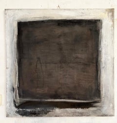 "Segni" Pittura astratta in bianco e nero Made in Italy