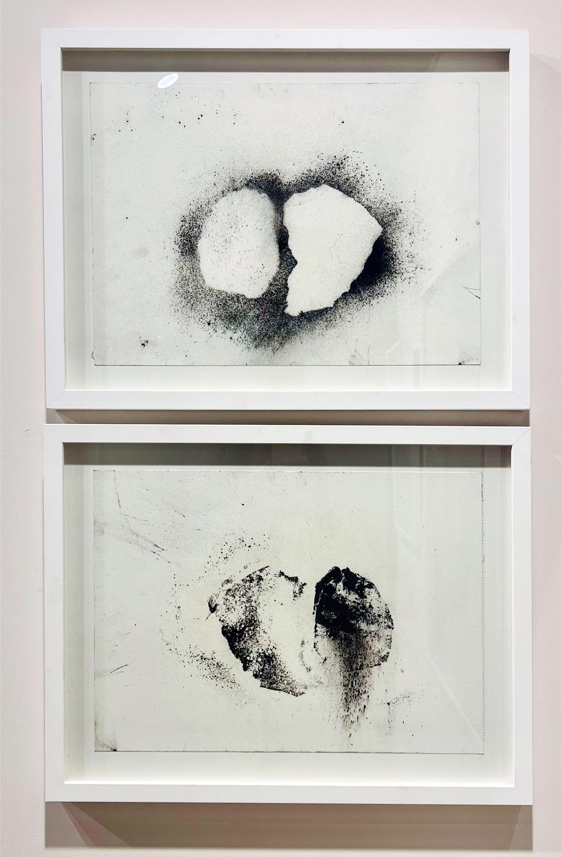 "Traces" Abstrakte Contemporary-Zeichnung  Hergestellt in Italien