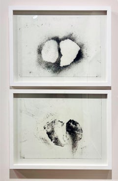 "Traces" Abstrakte Contemporary-Zeichnung  Hergestellt in Italien