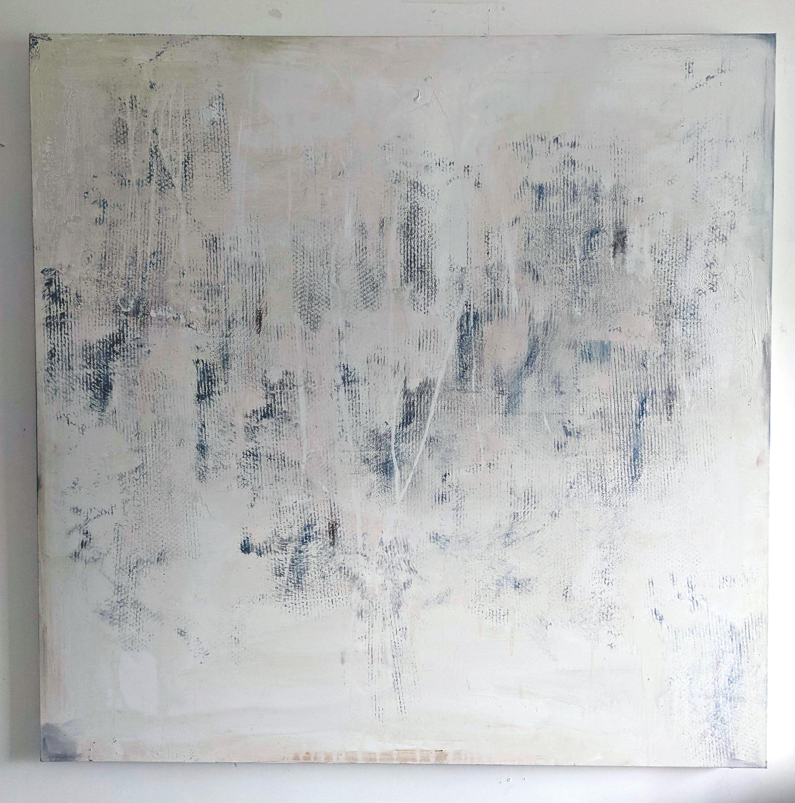 Traces, Abstract Oil Paint Made in Italy - Contemporary Painting by Marilina Marchica